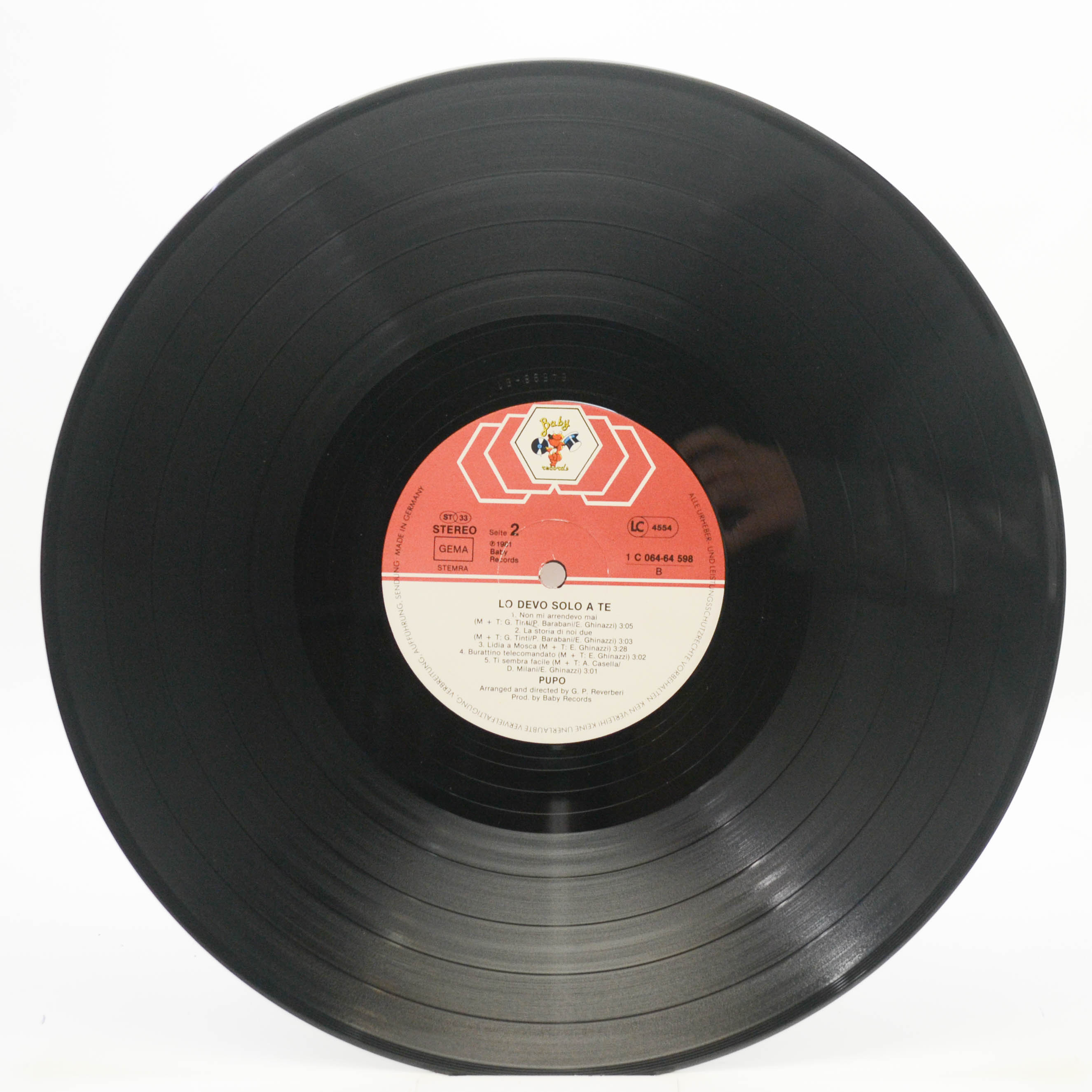 Pupo — Lo Devo Solo A Te, 1981