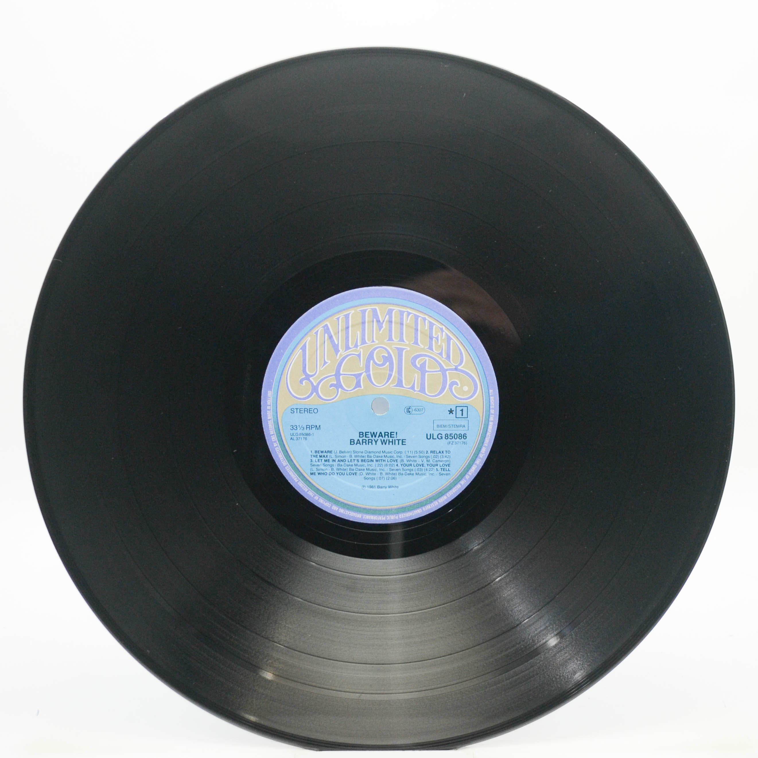 Barry White — Beware!, 1981