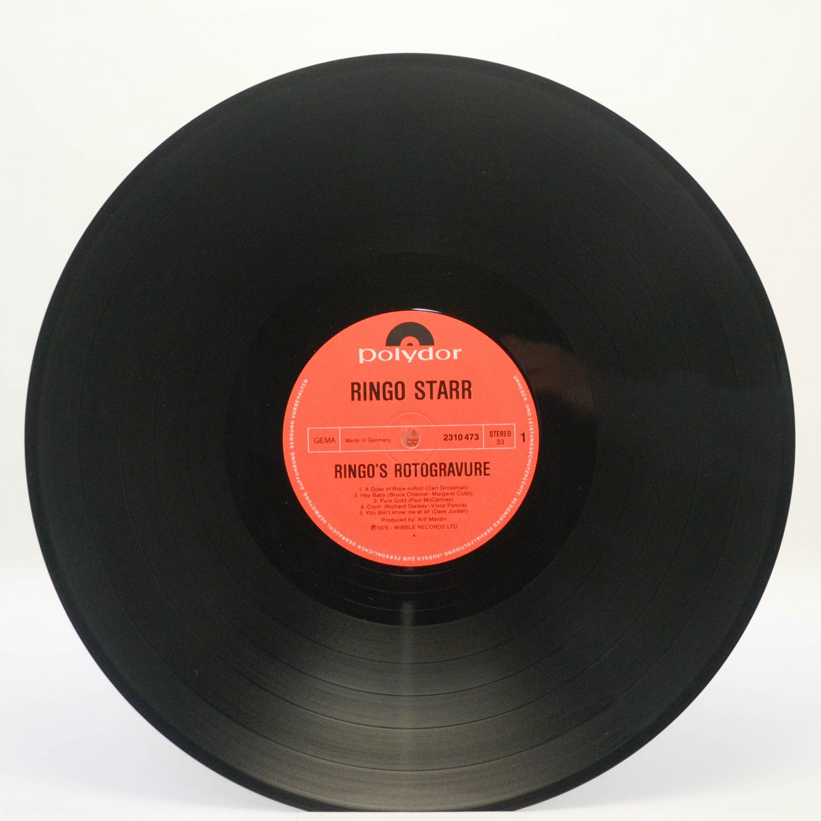 Ringo Starr — Ringo's Rotogravure, 1976