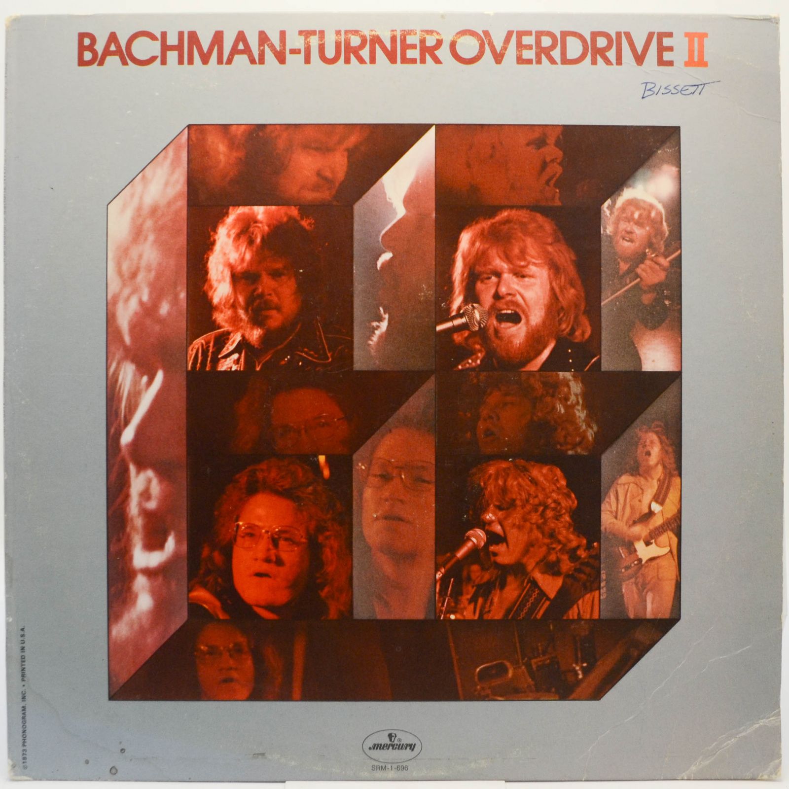 Виниловая пластинка Bachman-Turner Overdrive II (USA), 1973