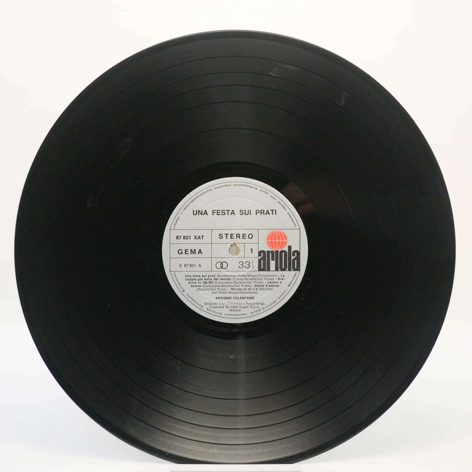 Adriano Celentano — Una Festa Sui Prati, 1974