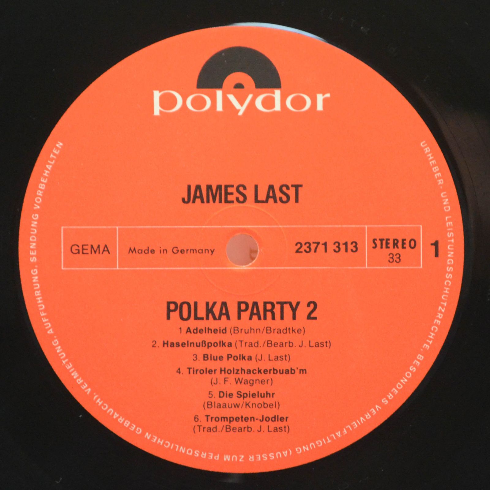 James Last — Polka-Party II, 1972