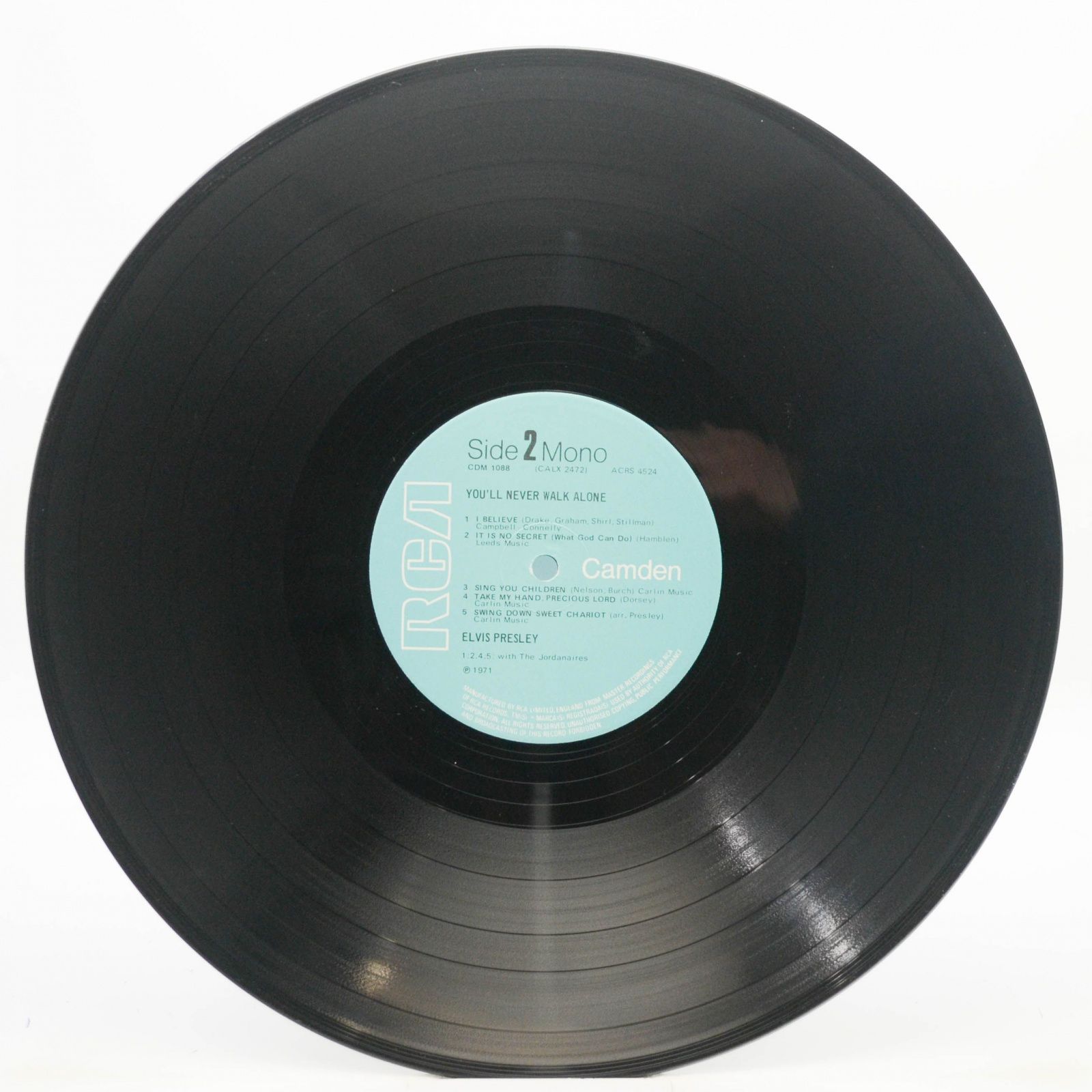 Elvis — You'll Never Walk Alone (UK), 1971