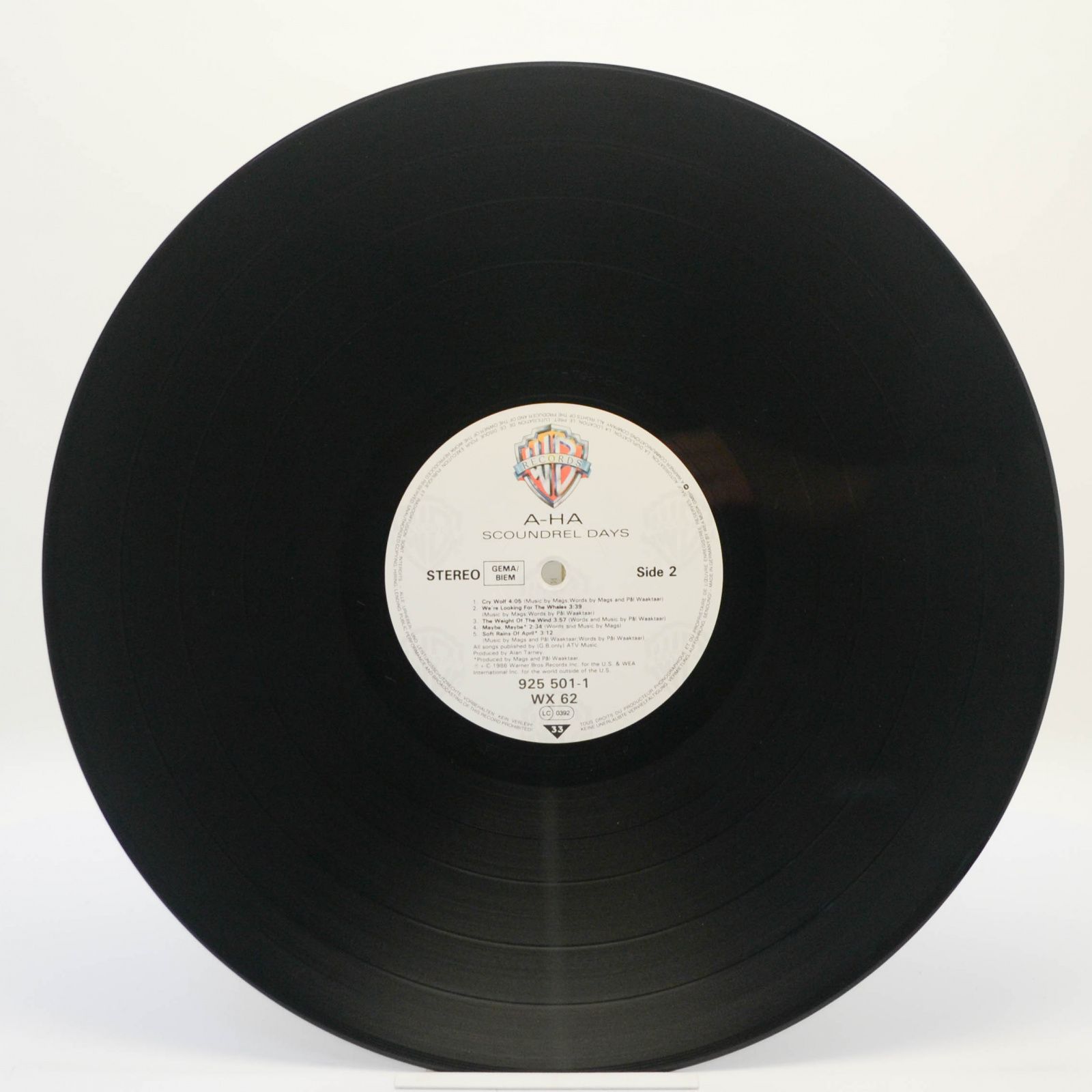 a-ha — Scoundrel Days, 1986