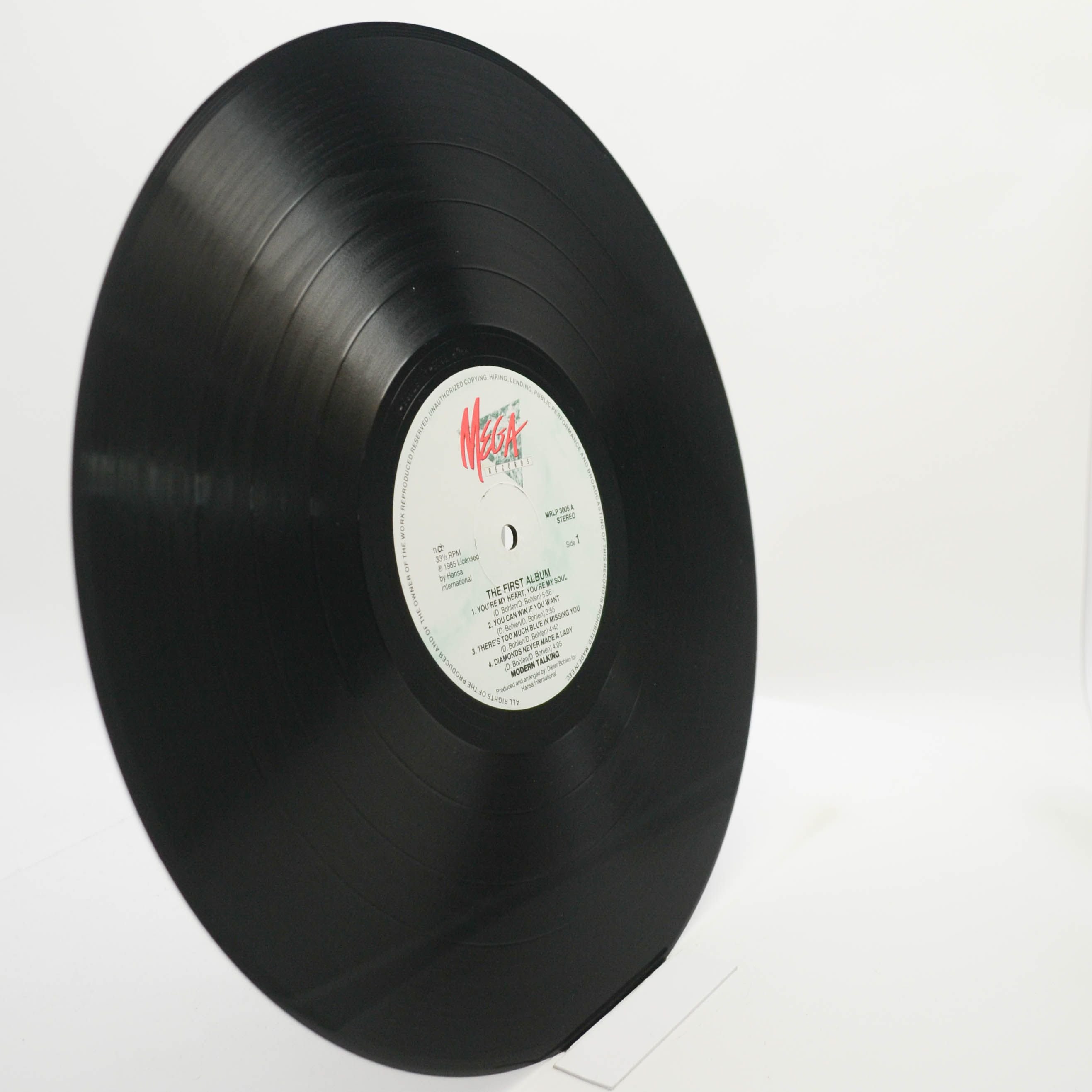 Виниловая пластинка Modern Talking — The 1st Album, 1985