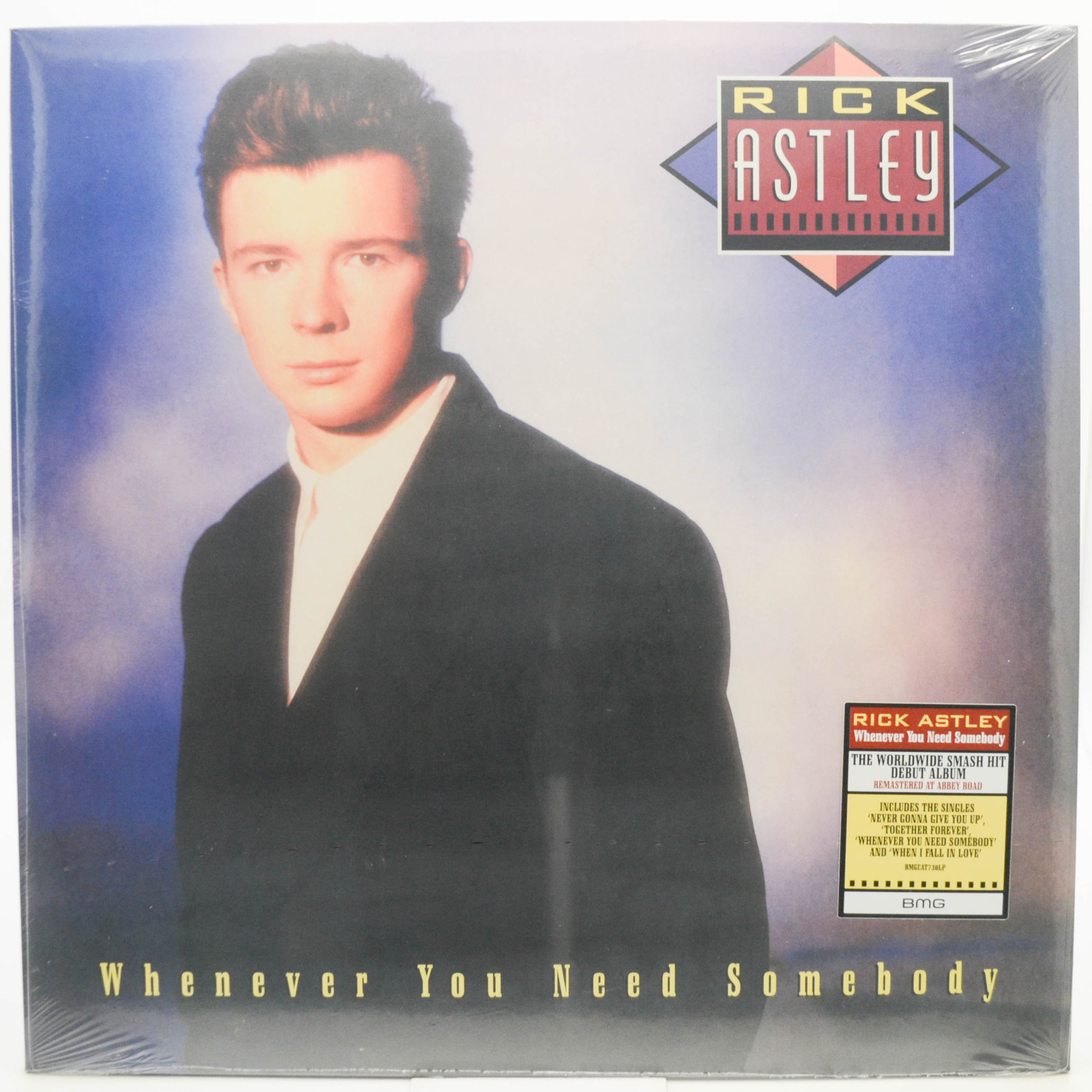 Виниловая пластинка Rick Astley — Whenever You Need Somebody, 1987