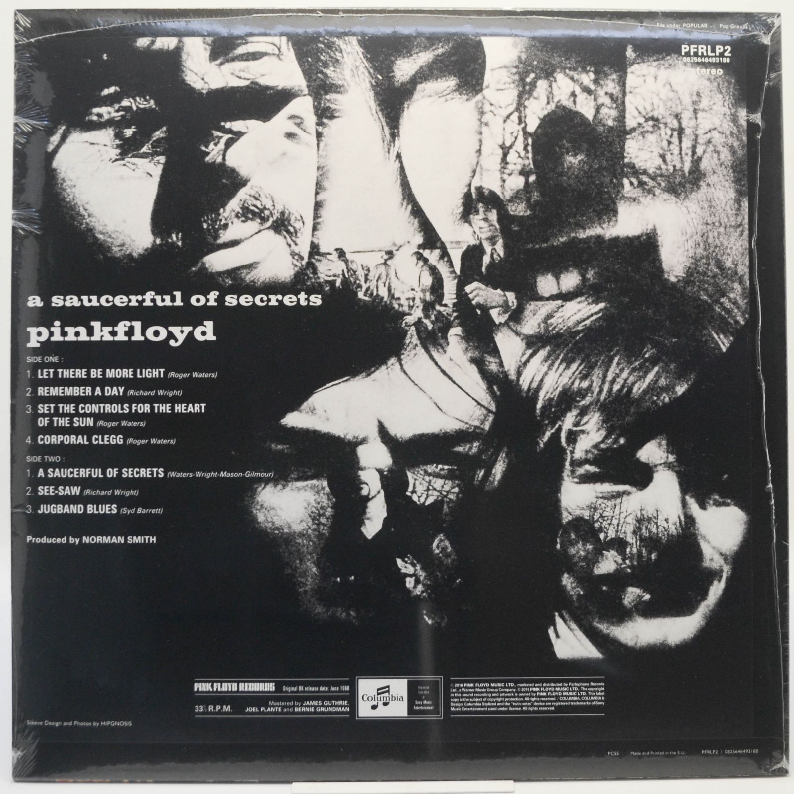 Виниловая пластинка Pink Floyd — A Saucerful Of Secrets, 1968