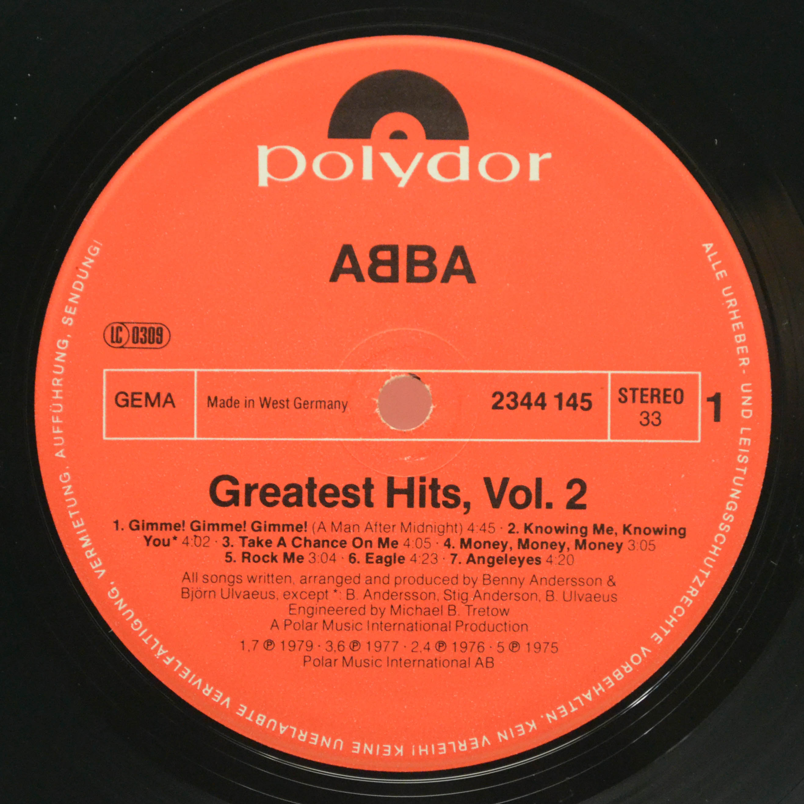 ABBA — Greatest Hits Vol. 2, 1979