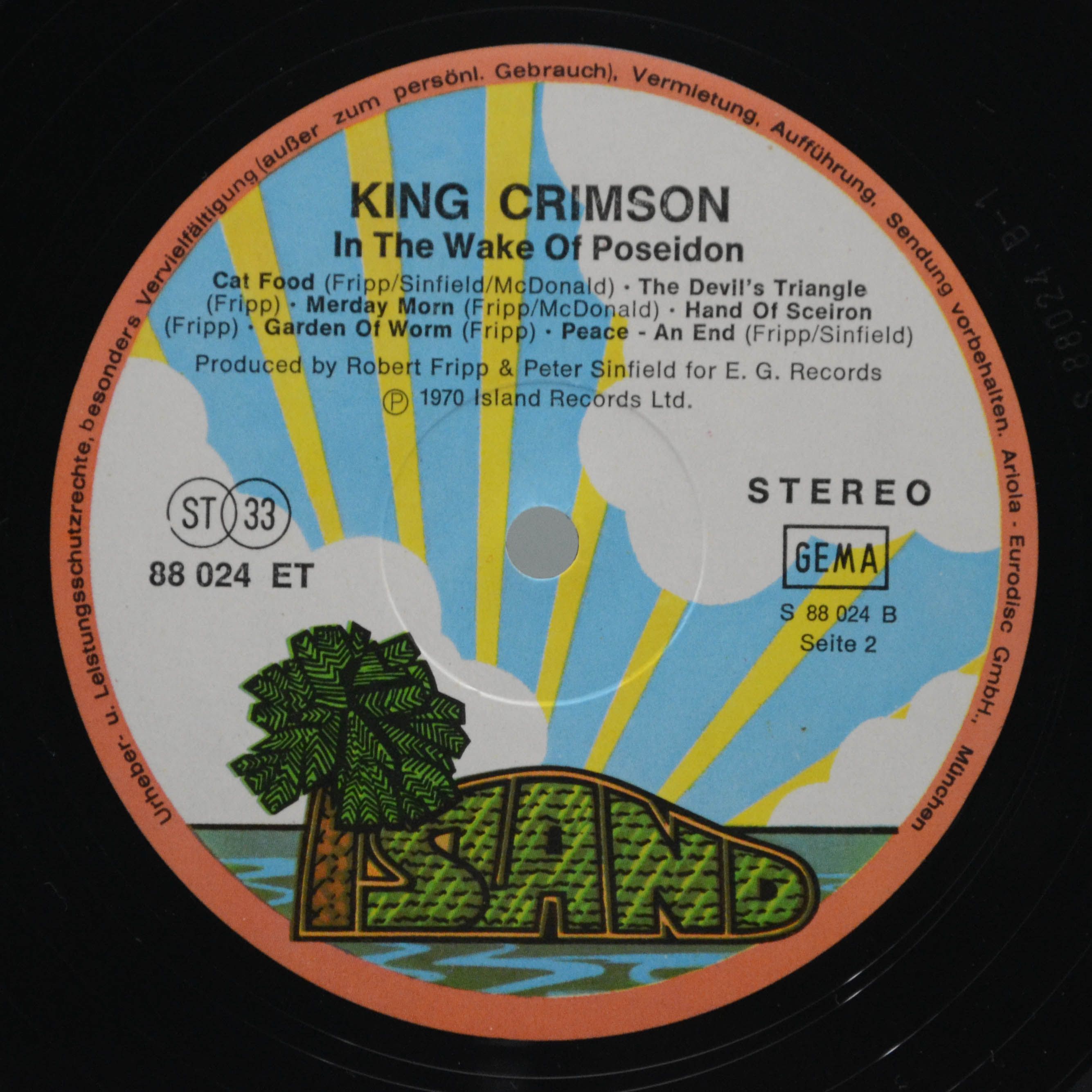 King Crimson — In The Wake Of Poseidon, 1970
