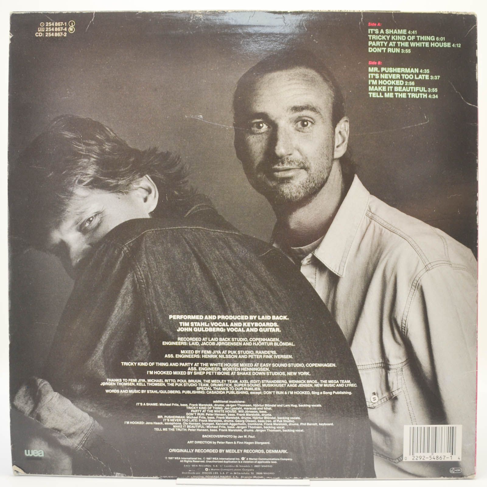 Laid Back — See You In The Lobby, 1987