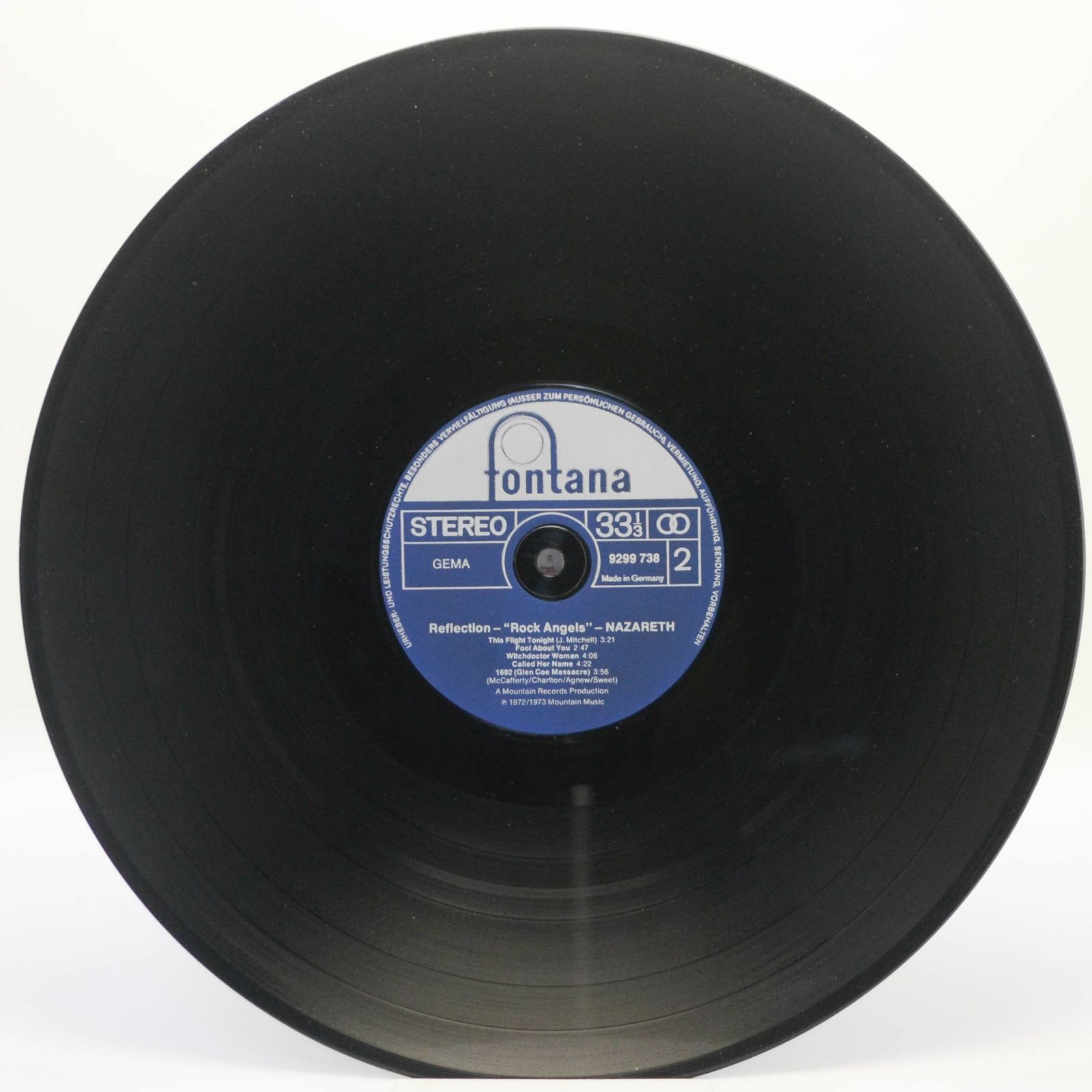 Nazareth — Reflection - Rock Angels, 1975