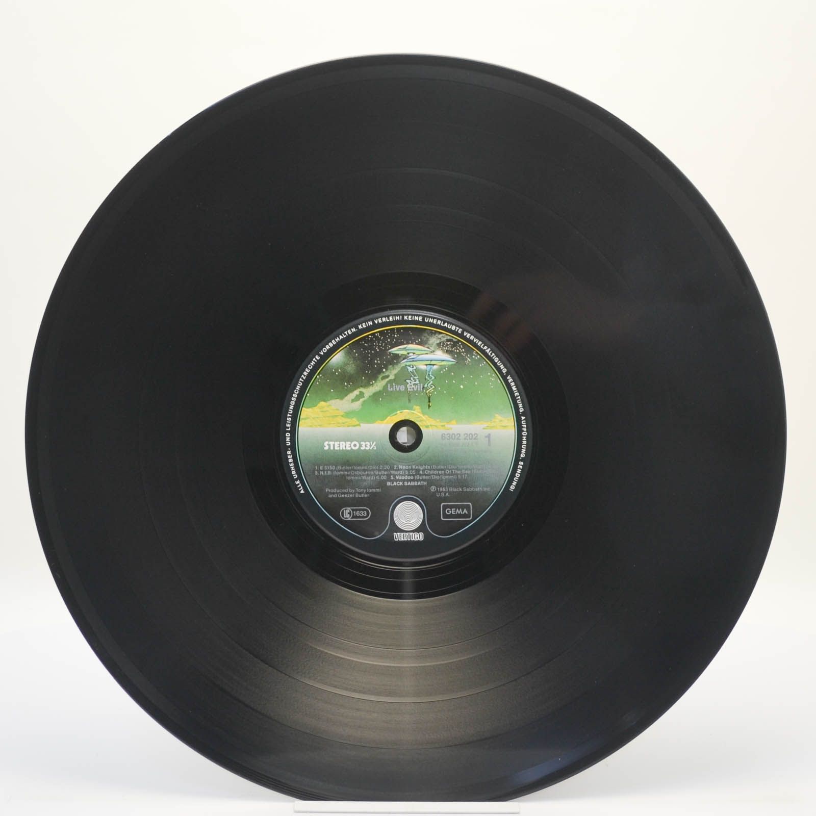 Black Sabbath — Live Evil (2LP), 1983