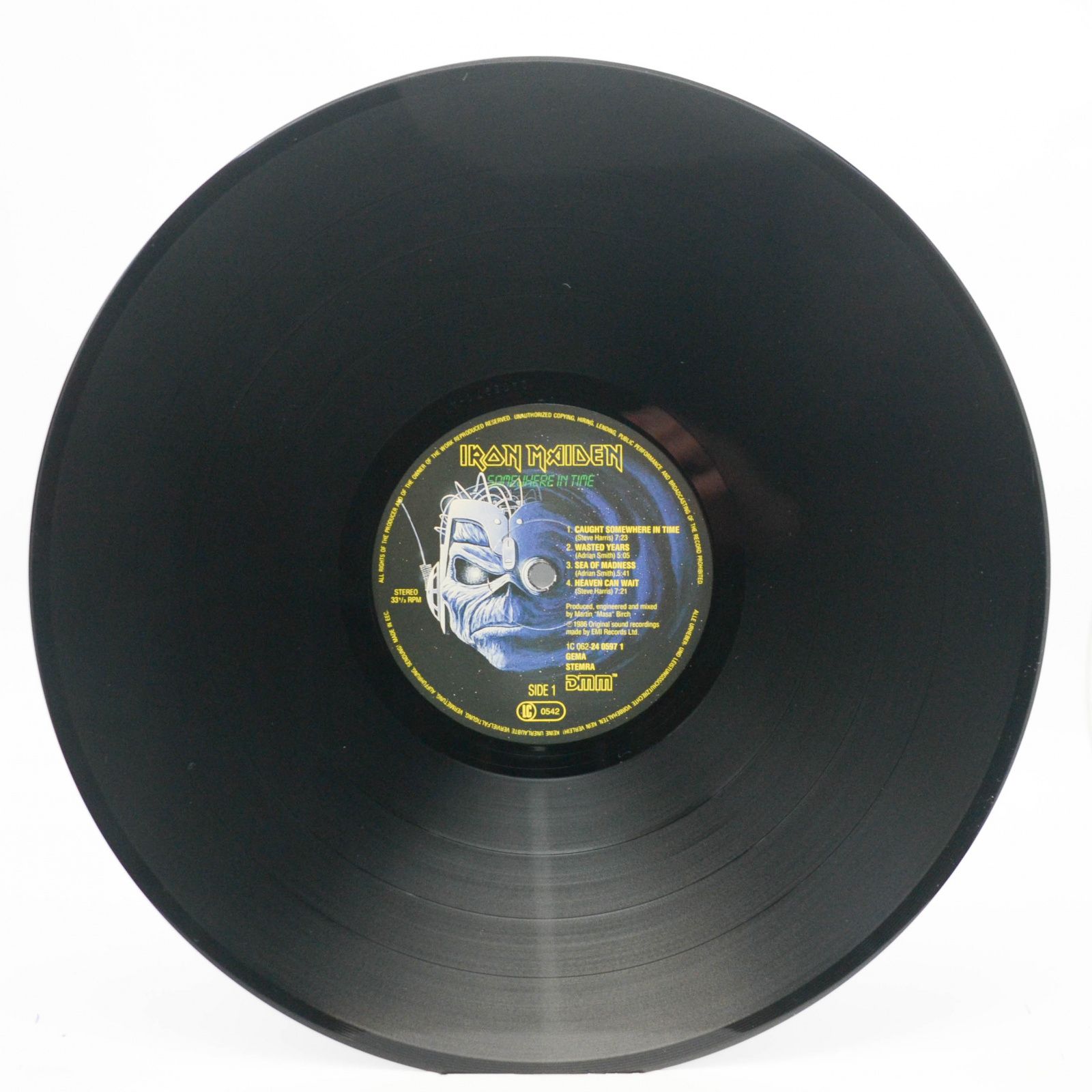 Iron Maiden — Somewhere In Time, 1986