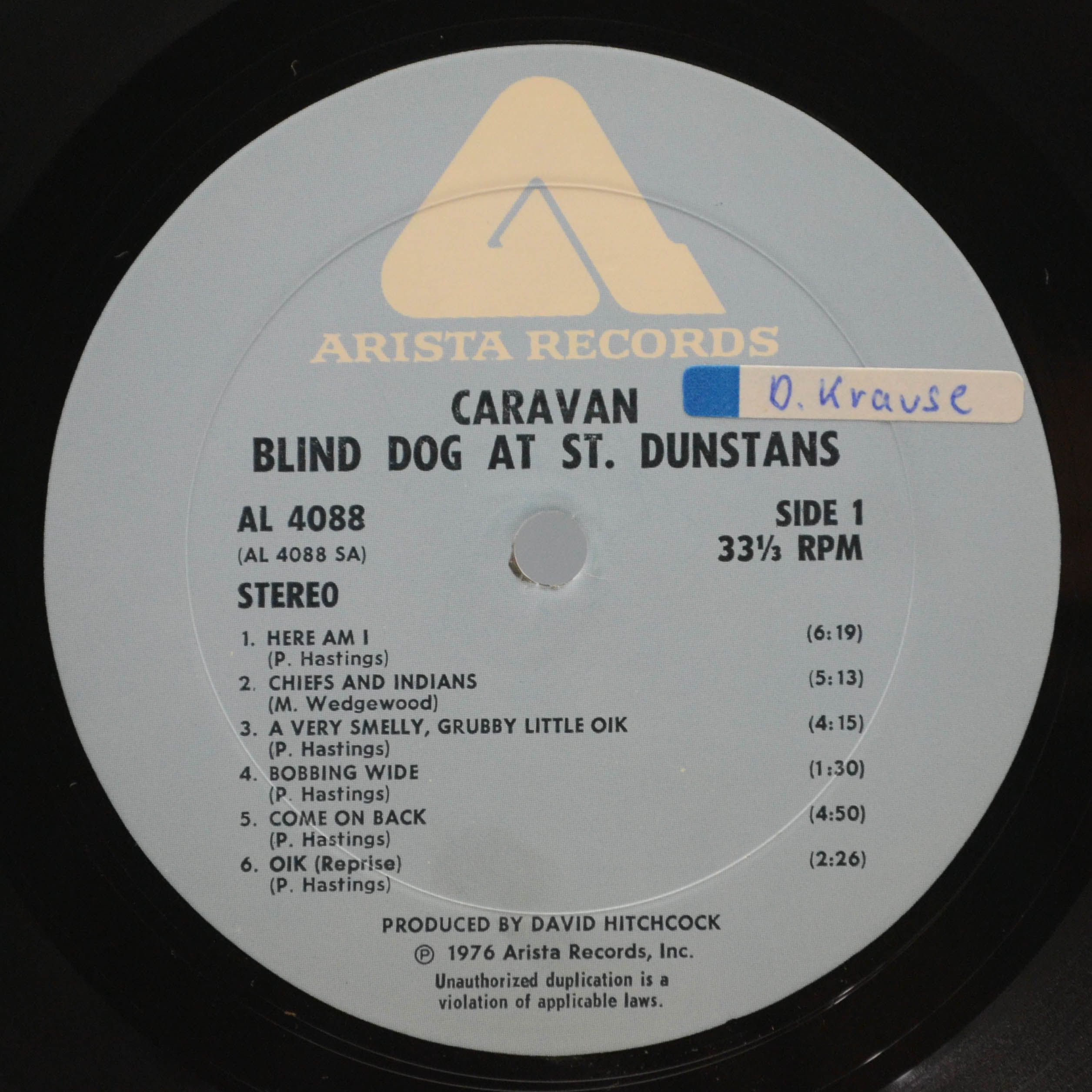 Виниловая пластинка Caravan — Blind Dog At St. Dunstans (USA), 1976