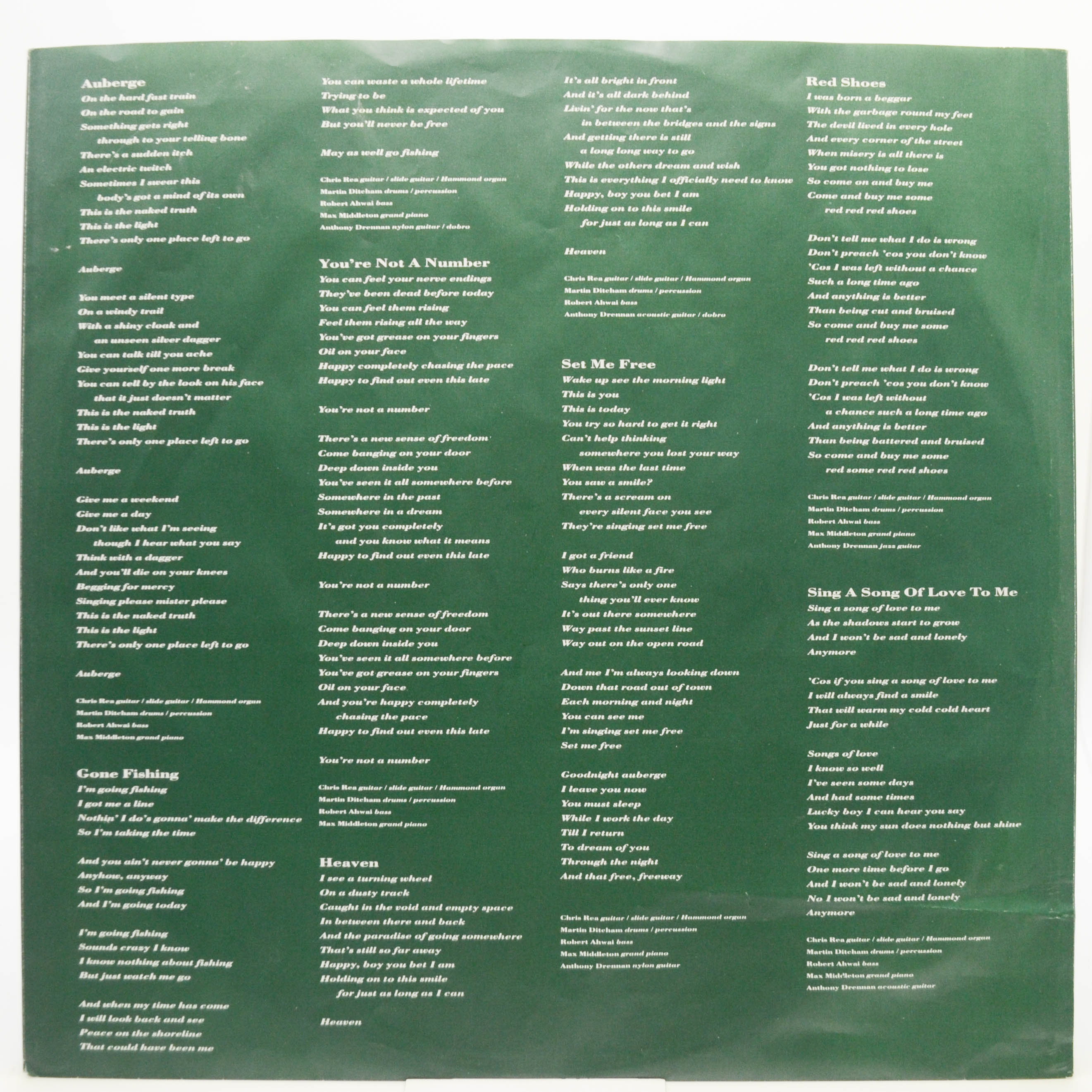 Chris Rea — Auberge, 1991