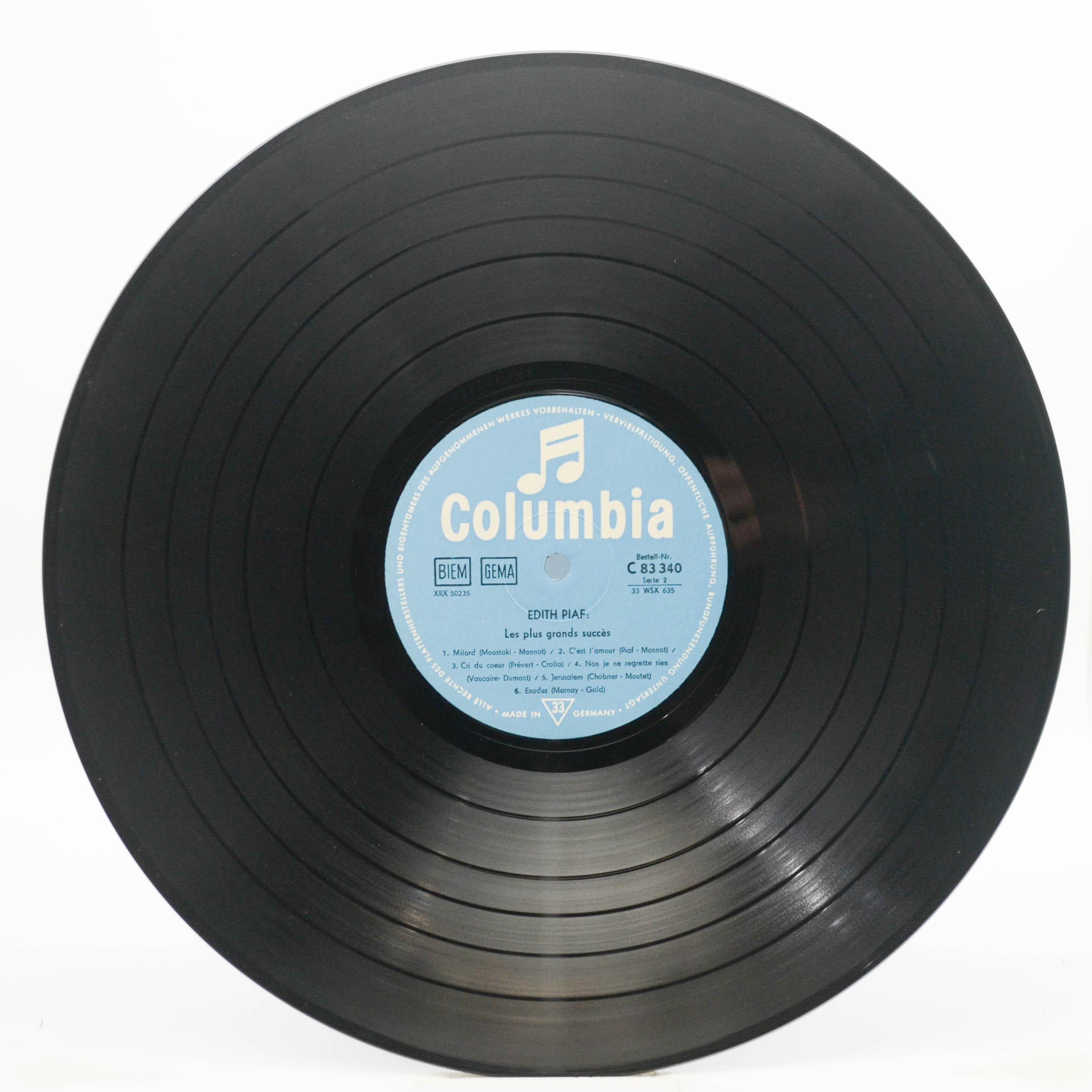 Edith Piaf — Les Plus Grands Succès, 1963