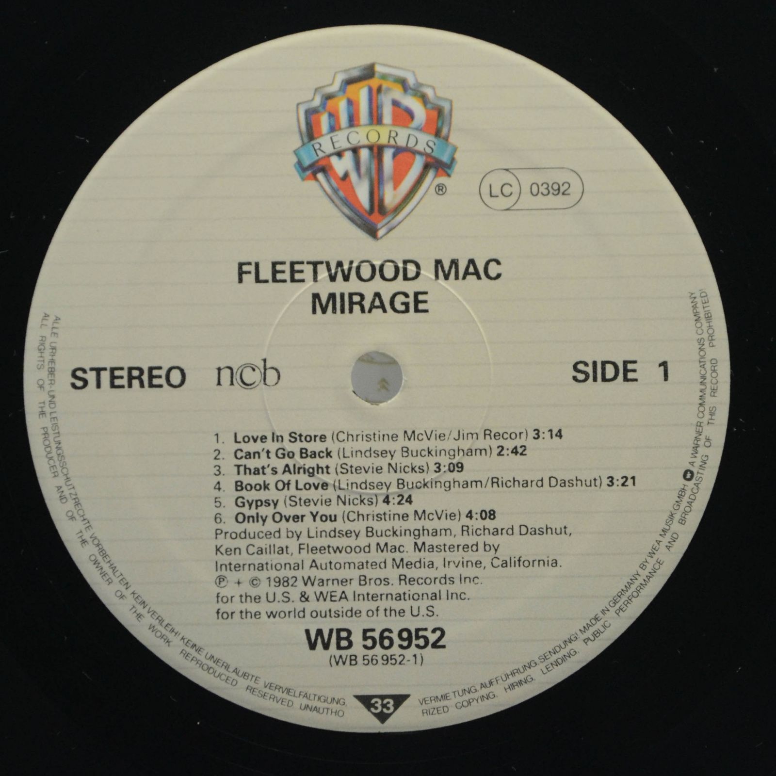 Fleetwood Mac — Mirage, 1982