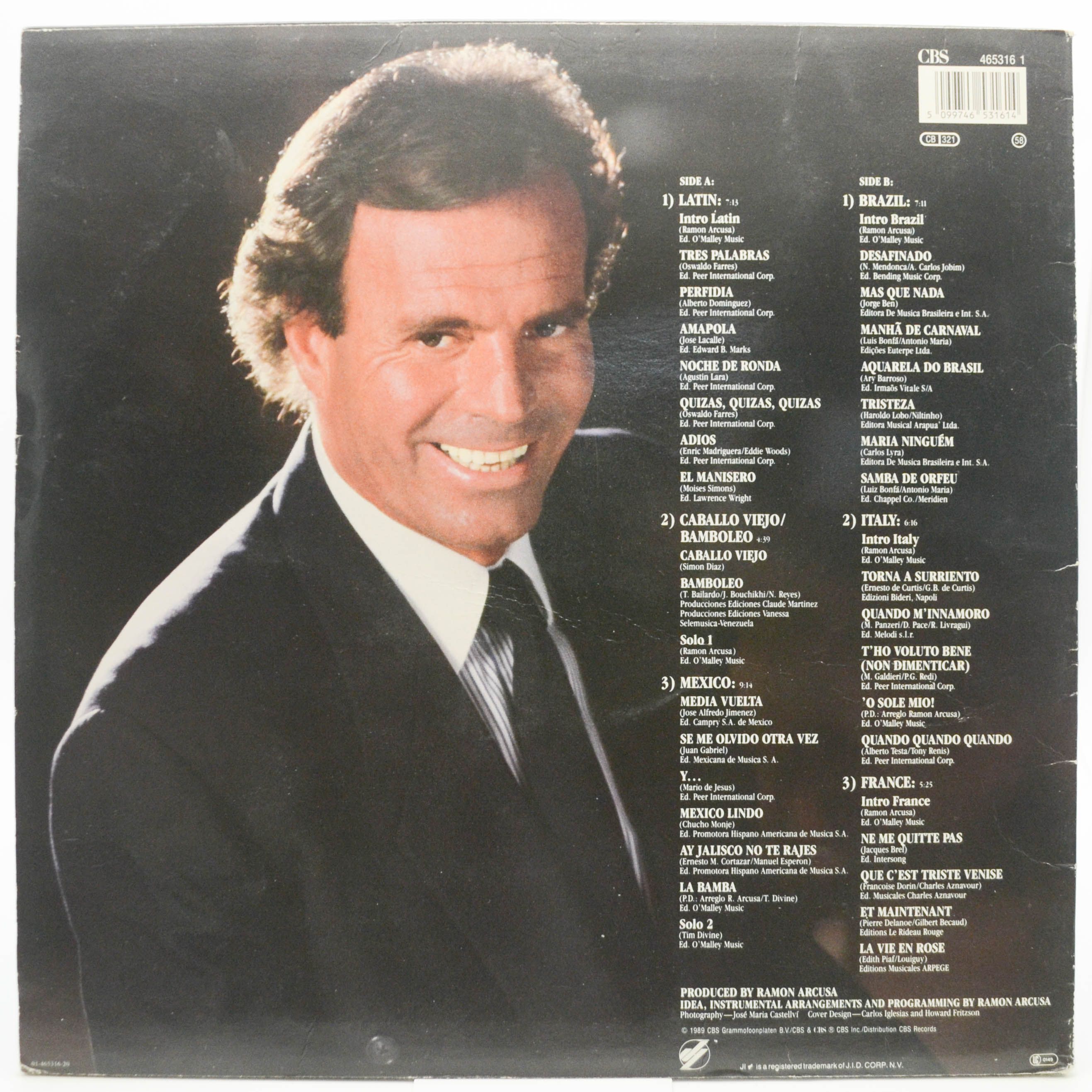 Julio Iglesias — Raices, 1989