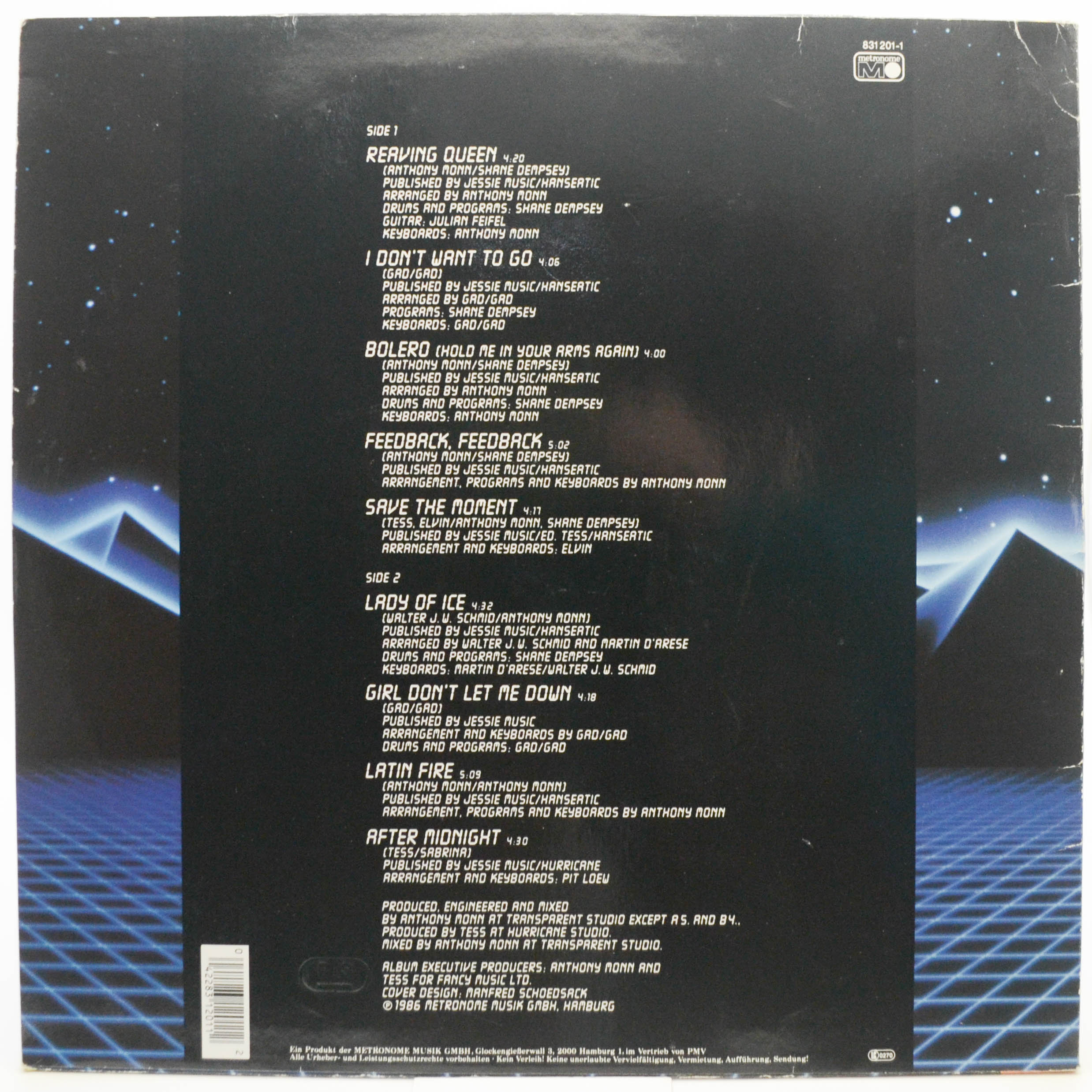 Виниловая пластинка Fancy — Contact (1-st, Germany), 1986