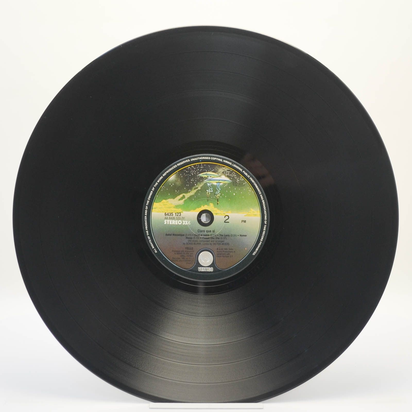 Yello — Claro Que Si, 1981