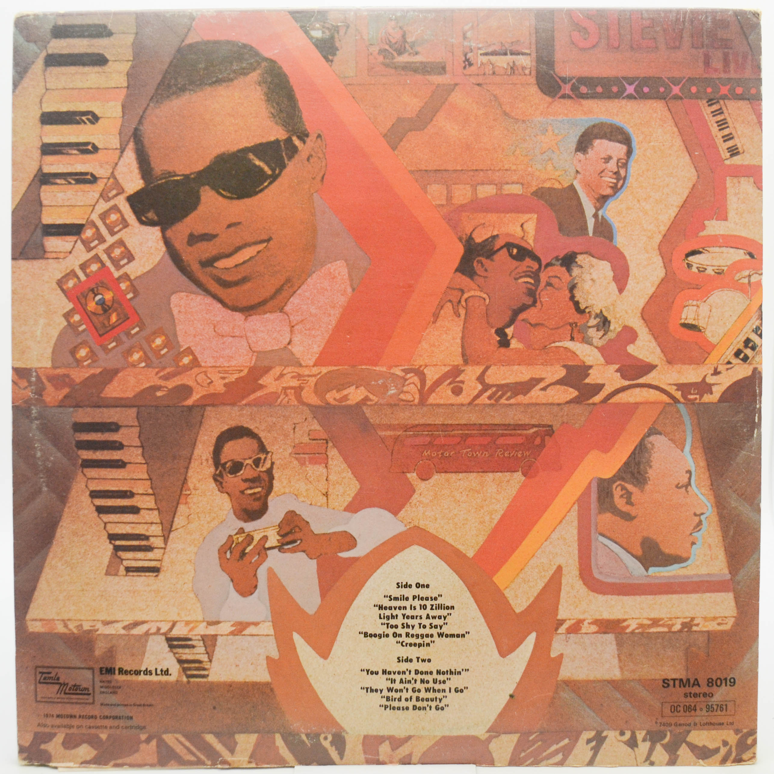 Виниловая пластинка Stevie Wonder — Fulfillingness' First Finale (UK), 1974