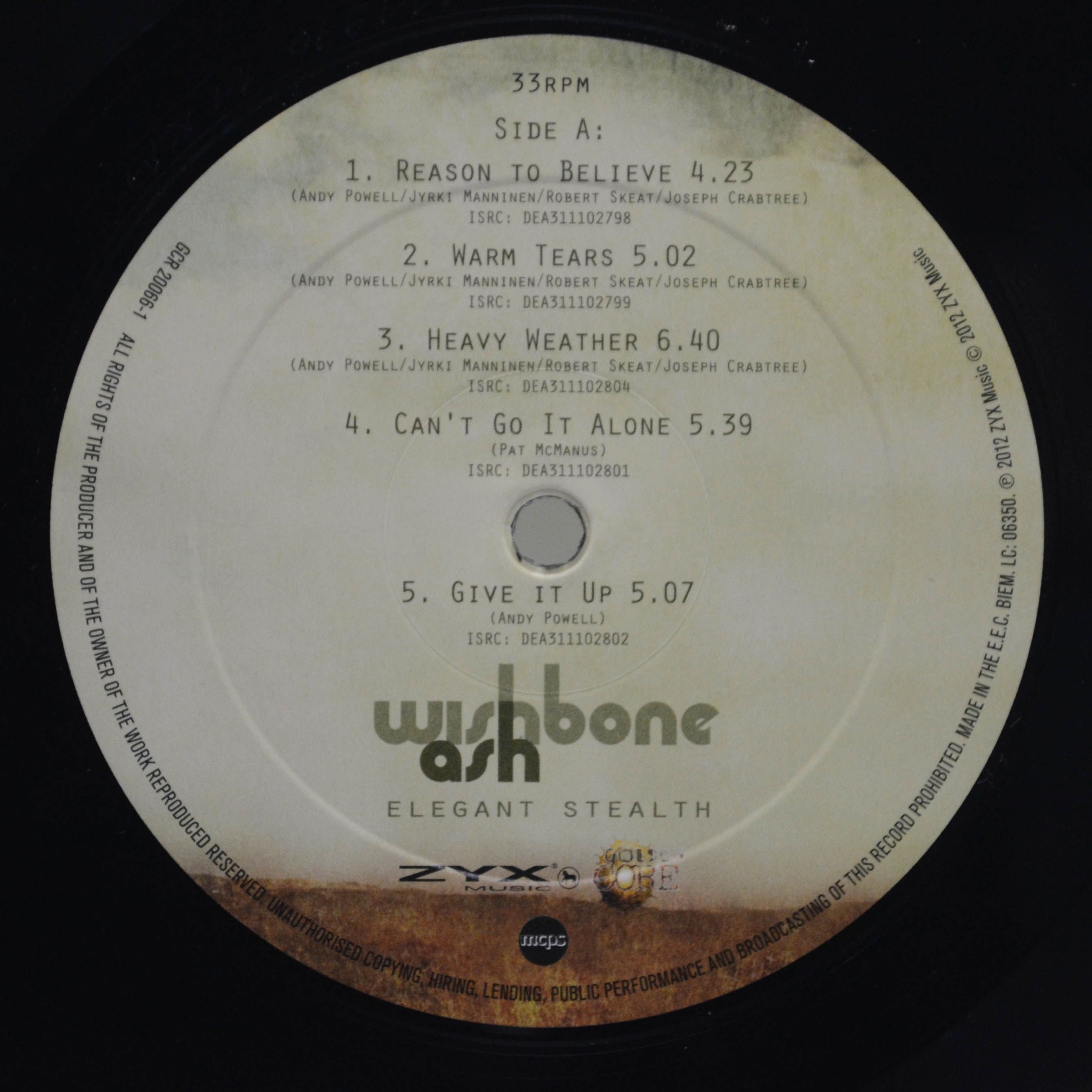 Виниловая пластинка Wishbone Ash — Elegant Stealth, 2011