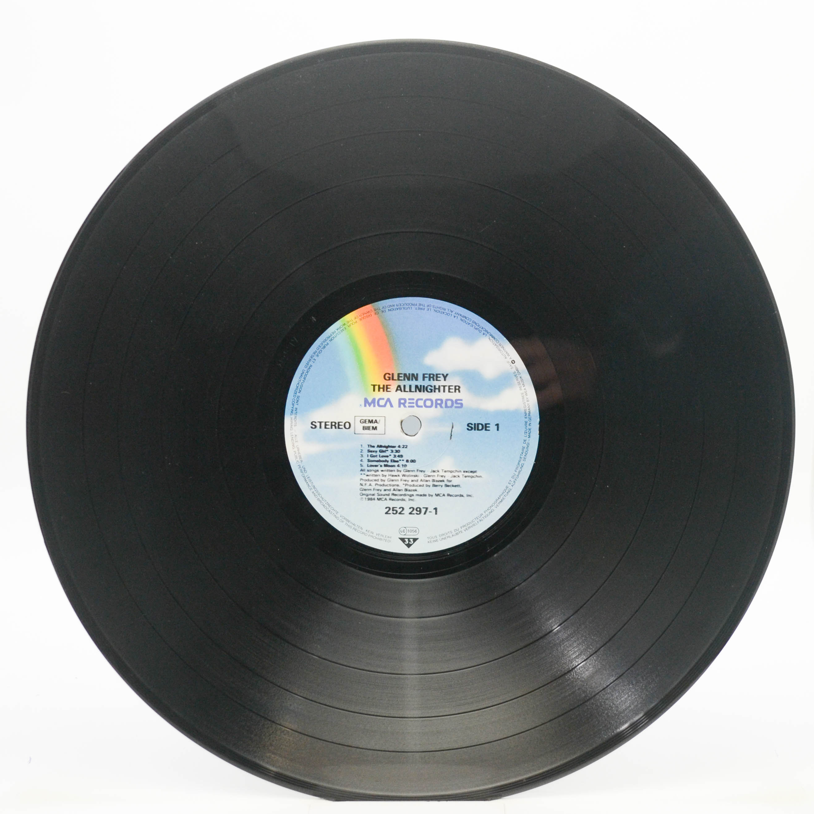 Glenn Frey — The Allnighter, 1984