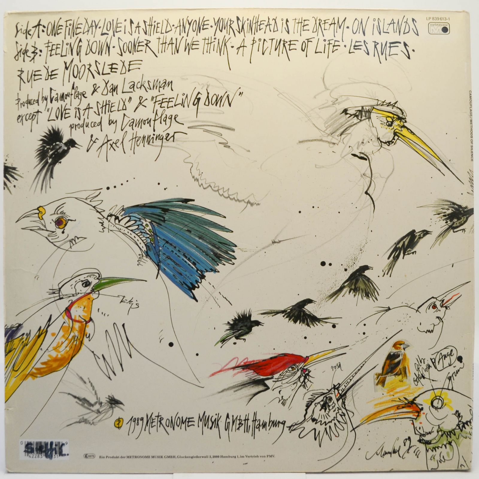 Camouflage — Methods Of Silence, 1989