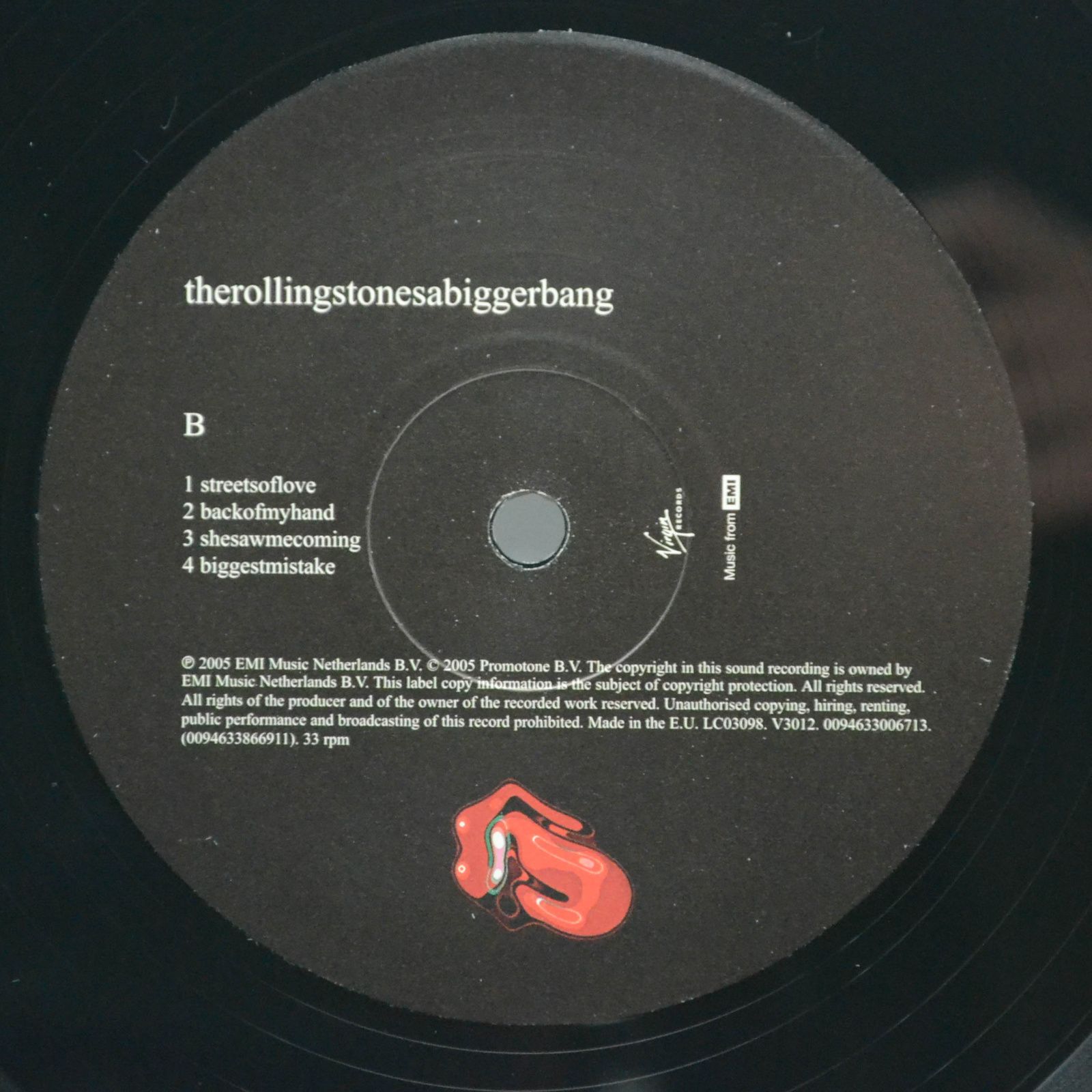 Rolling Stones — A Bigger Bang (2LP), 2005