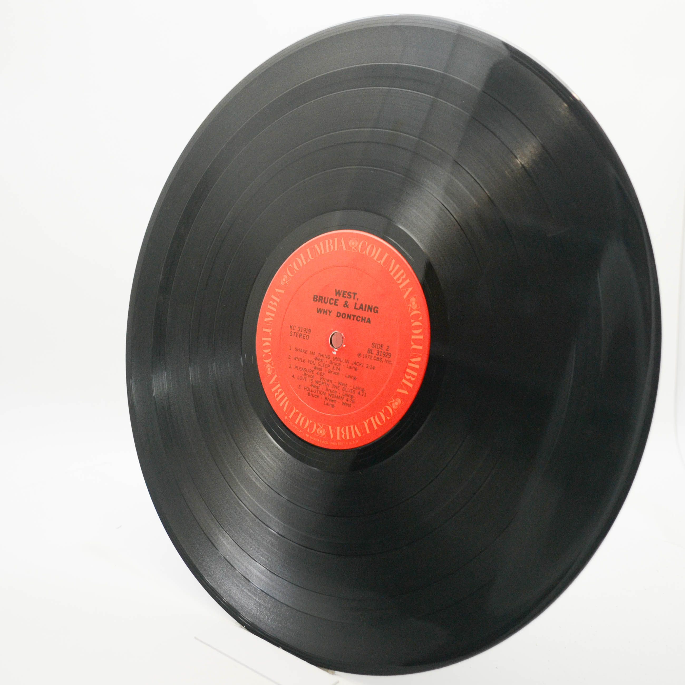 Виниловая пластинка West, Bruce & Laing — Why Dontcha (USA), 1972