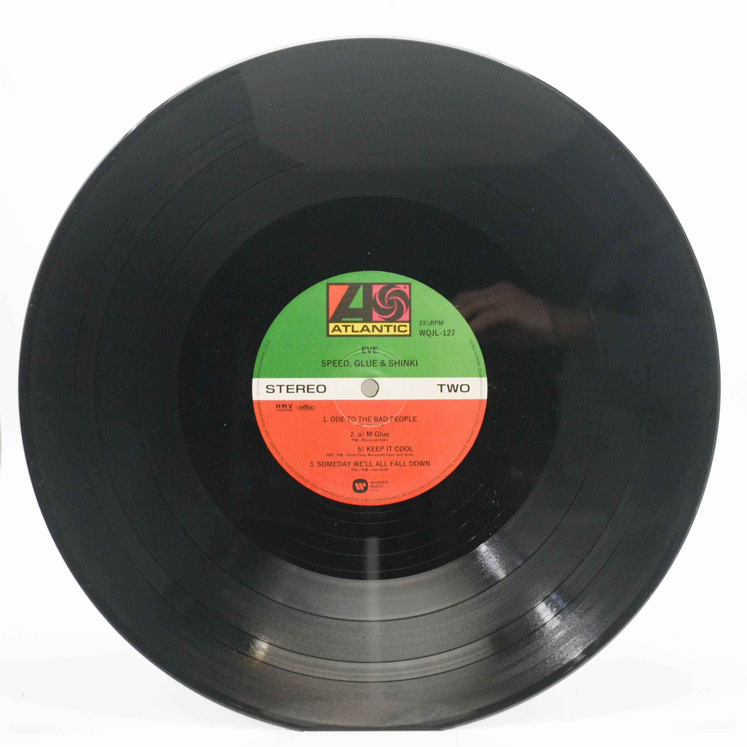 Виниловая пластинка Speed, Glue & Shinki — Eve, 1971