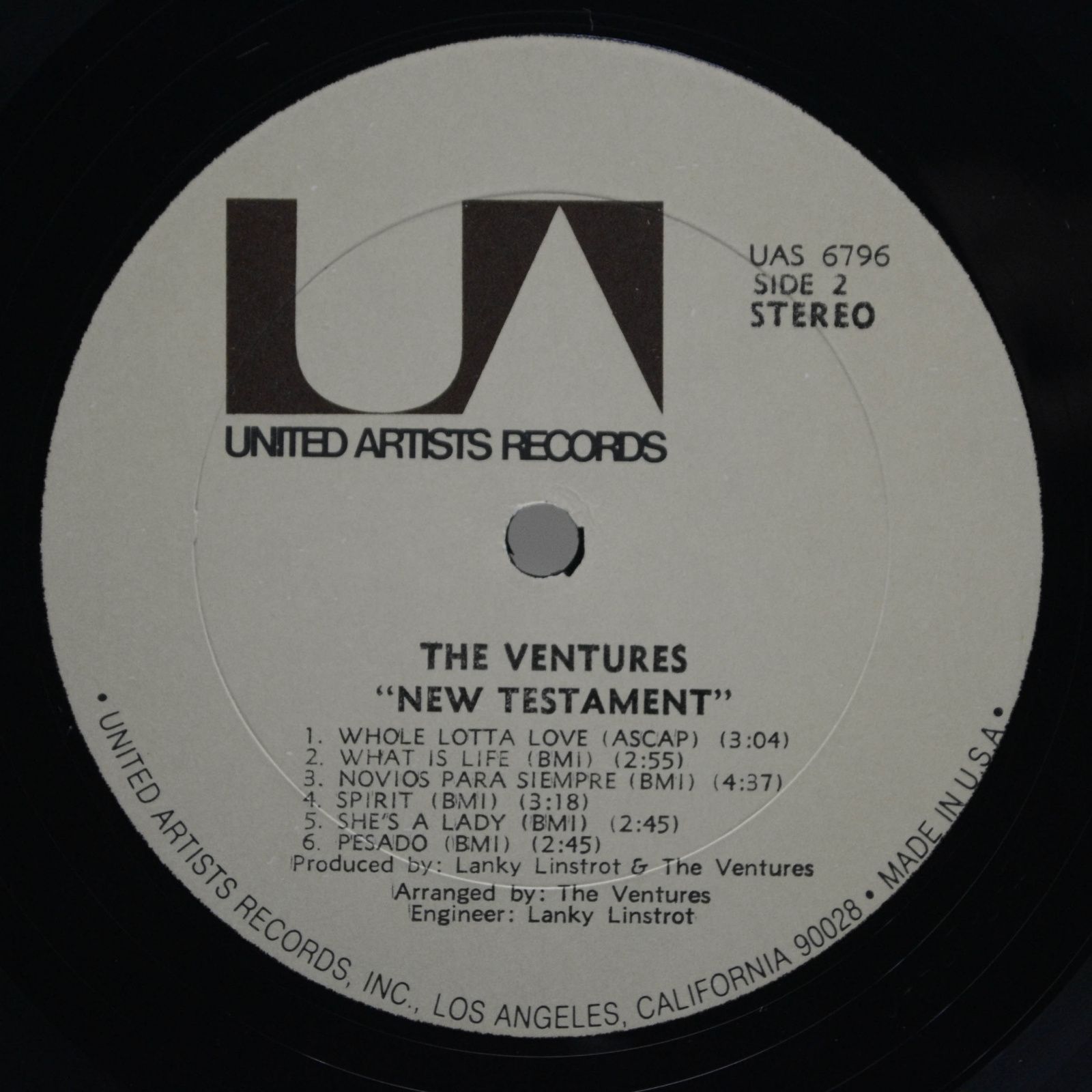 Виниловая пластинка Ventures — New Testament (USA), 1971