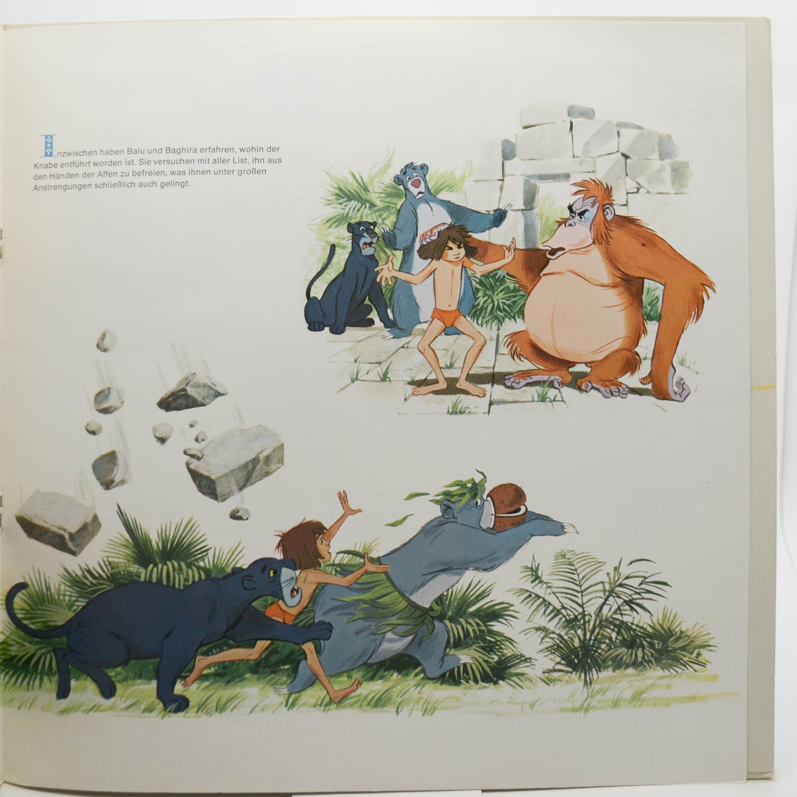 Виниловая пластинка Walt Disney — Dschungel Buch (booklet), 1972