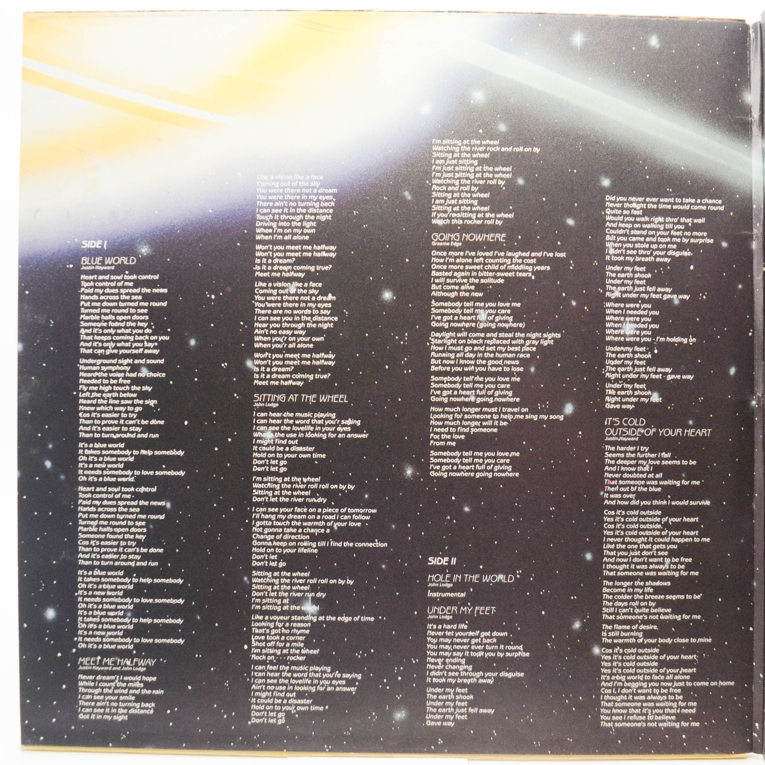 Виниловая пластинка Moody Blues — The Present, 1983