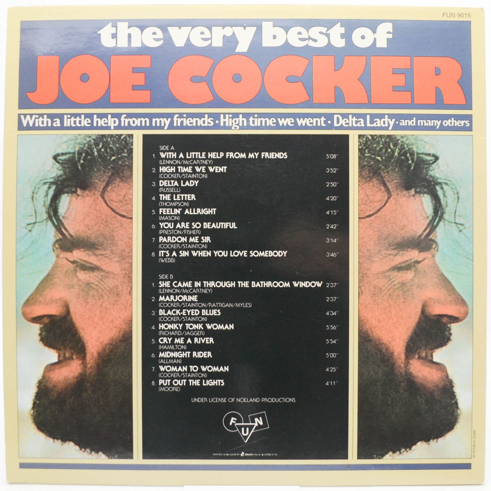Joe Cocker — The Very Best Of Joe Cocker, 1989
