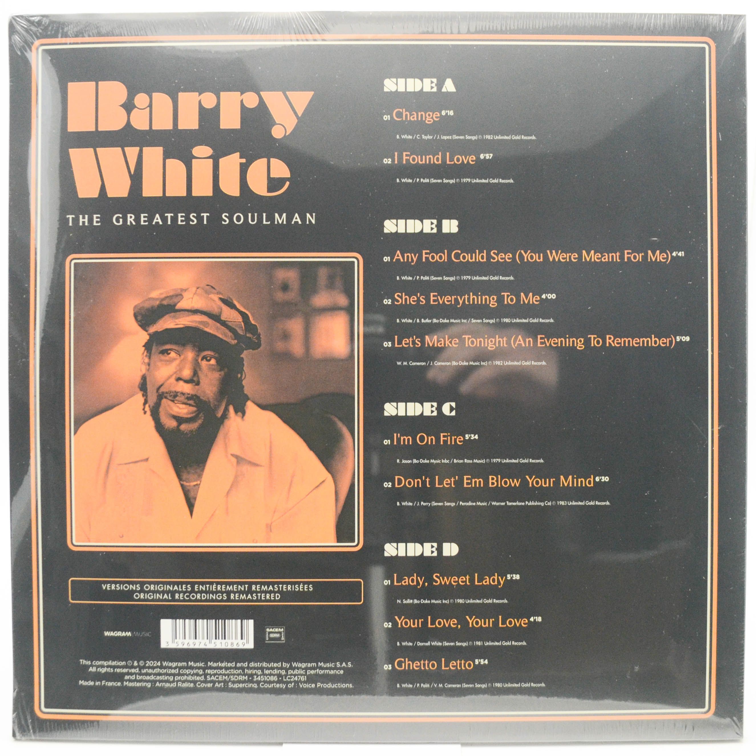 Barry White — The Greatest Soulman (2LP), 2024