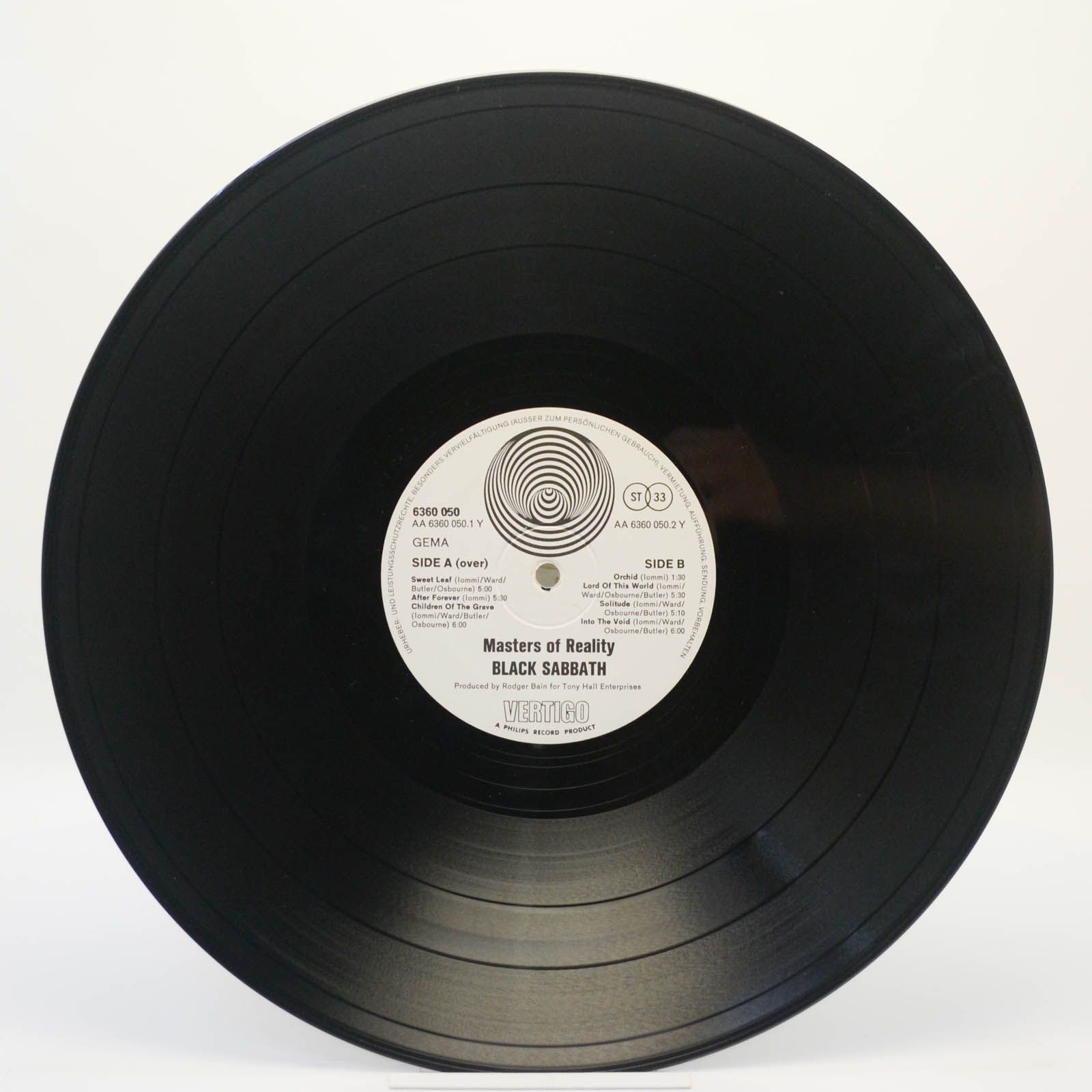 Black Sabbath — Master Of Reality, 1971