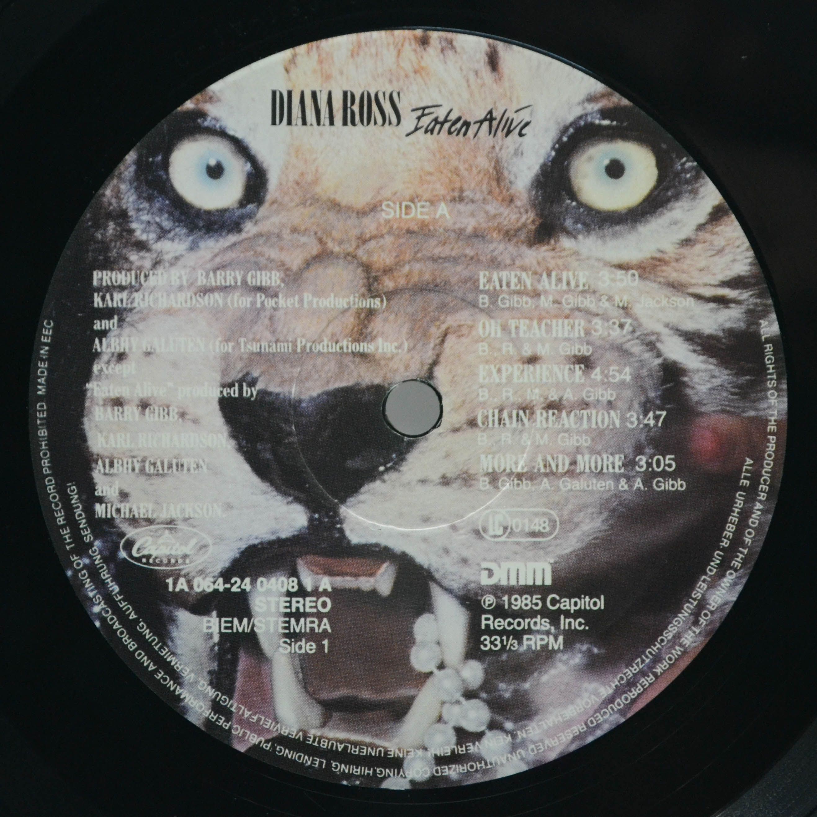 Diana Ross — Eaten Alive, 1985