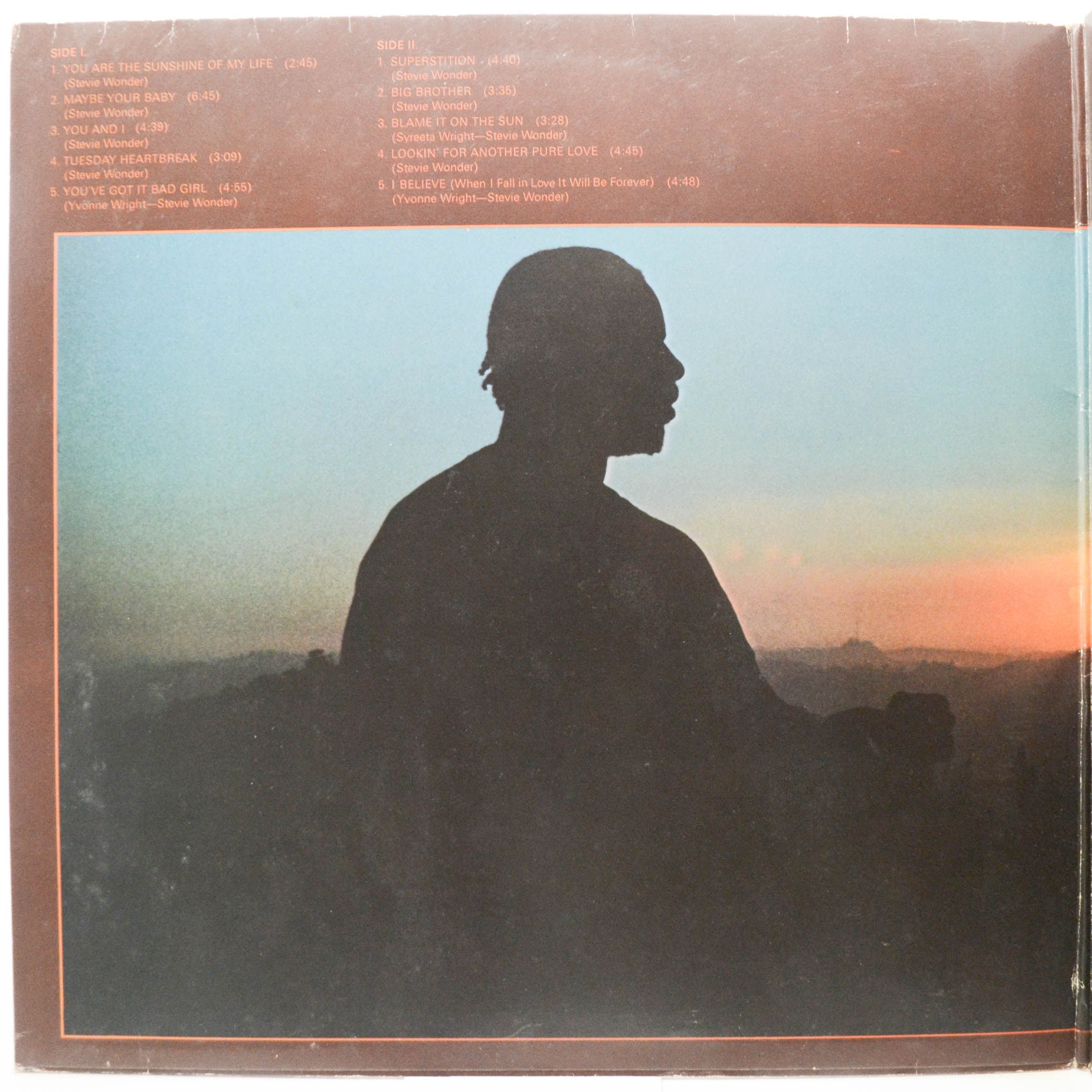 Виниловая пластинка Stevie Wonder — Talking Book, 1972