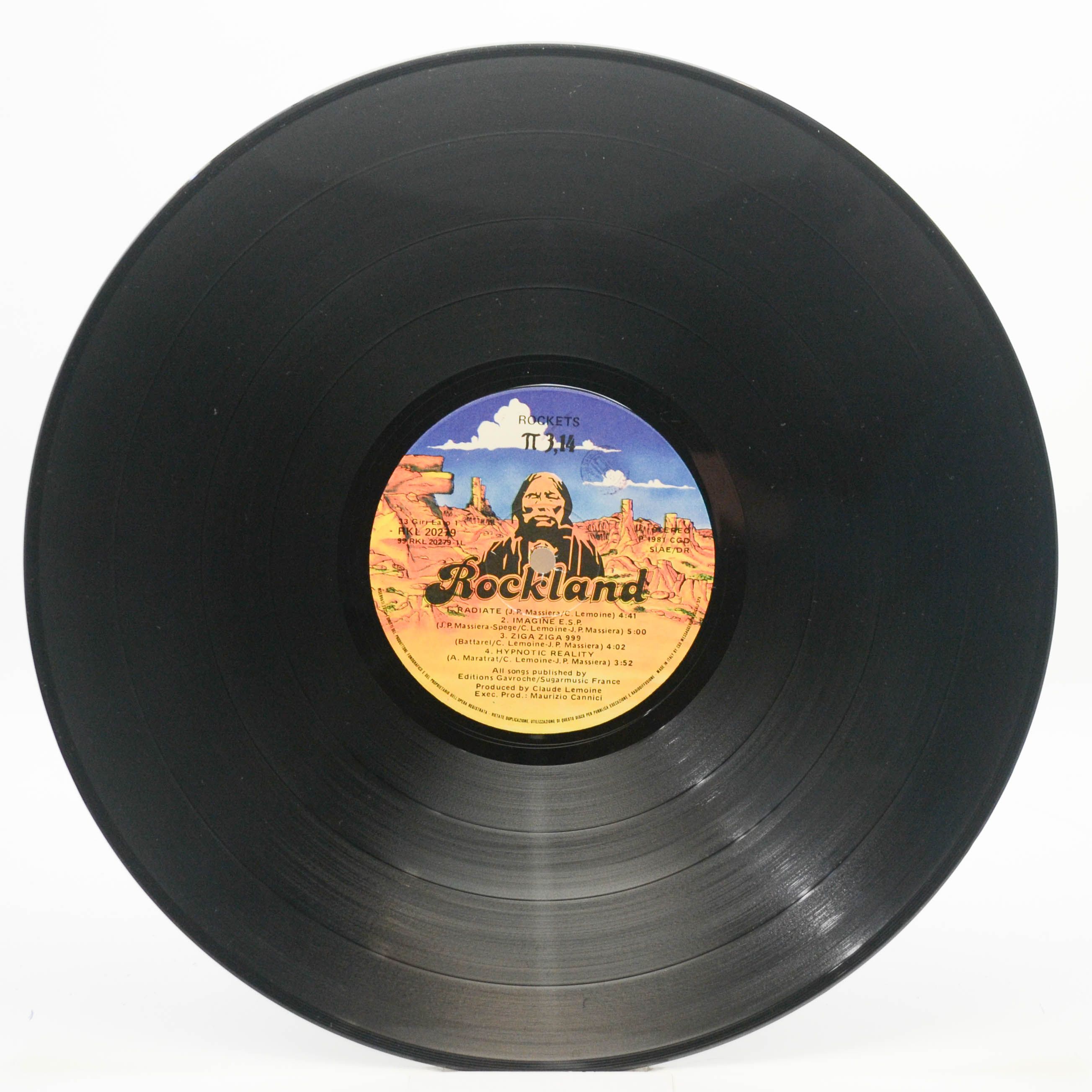 Виниловая пластинка Rockets — π 3,14, 1981