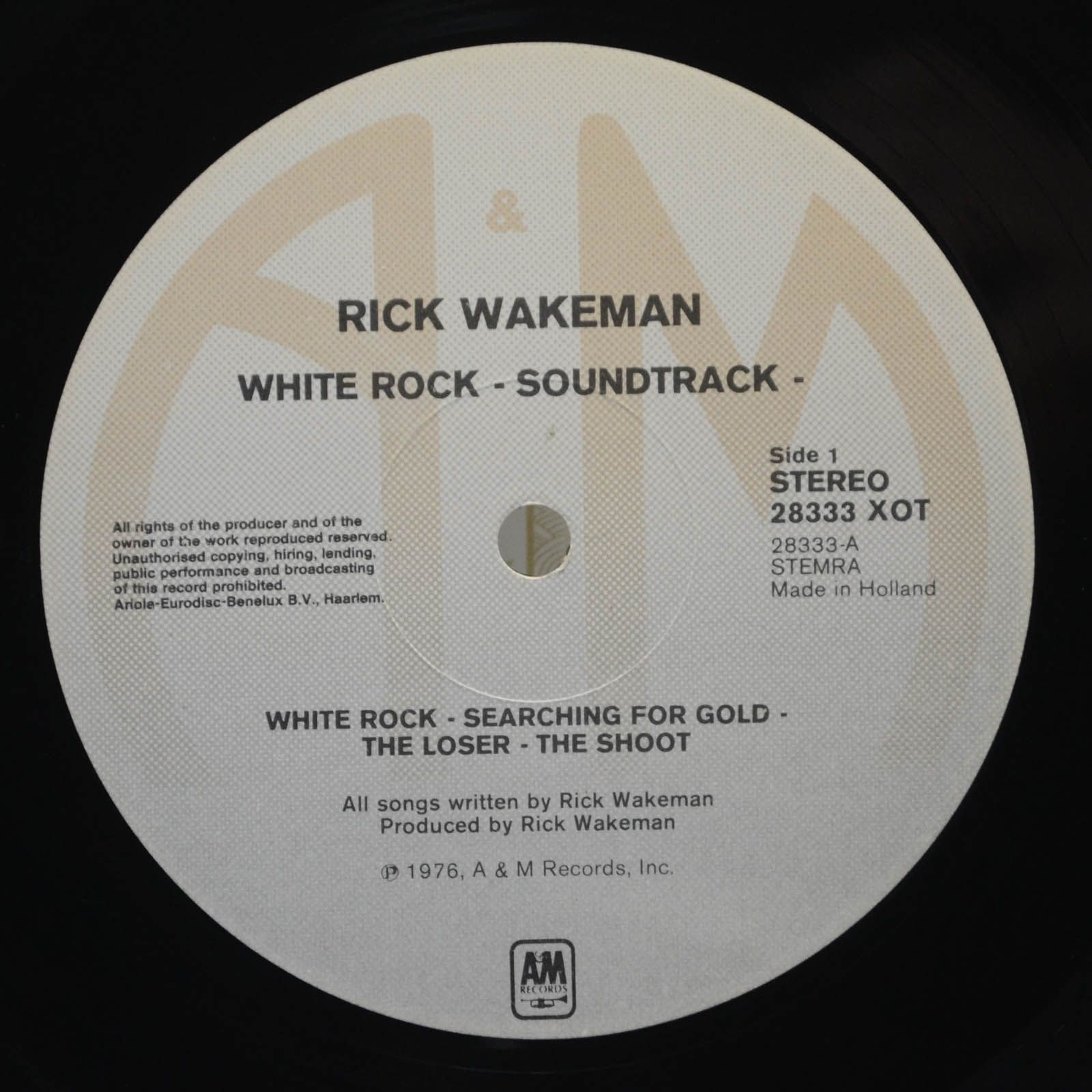 Rick Wakeman — White Rock, 1976