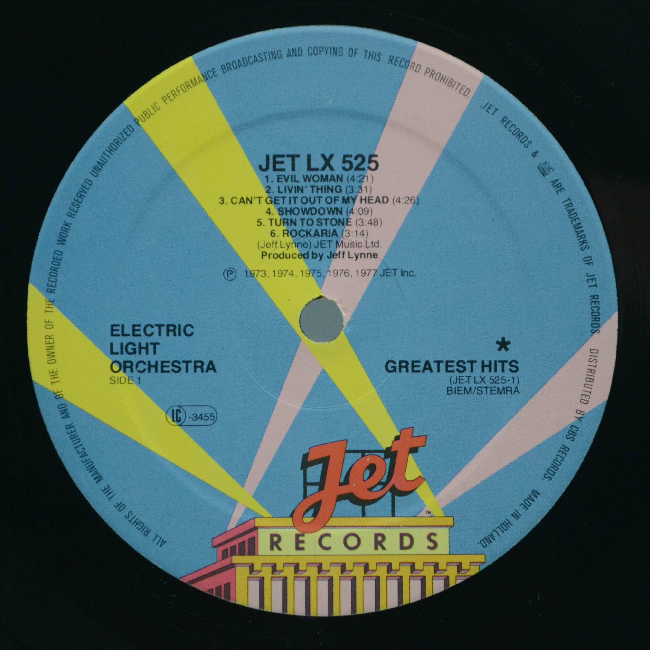 Виниловая пластинка ELO — ELO's Greatest Hits, 1979