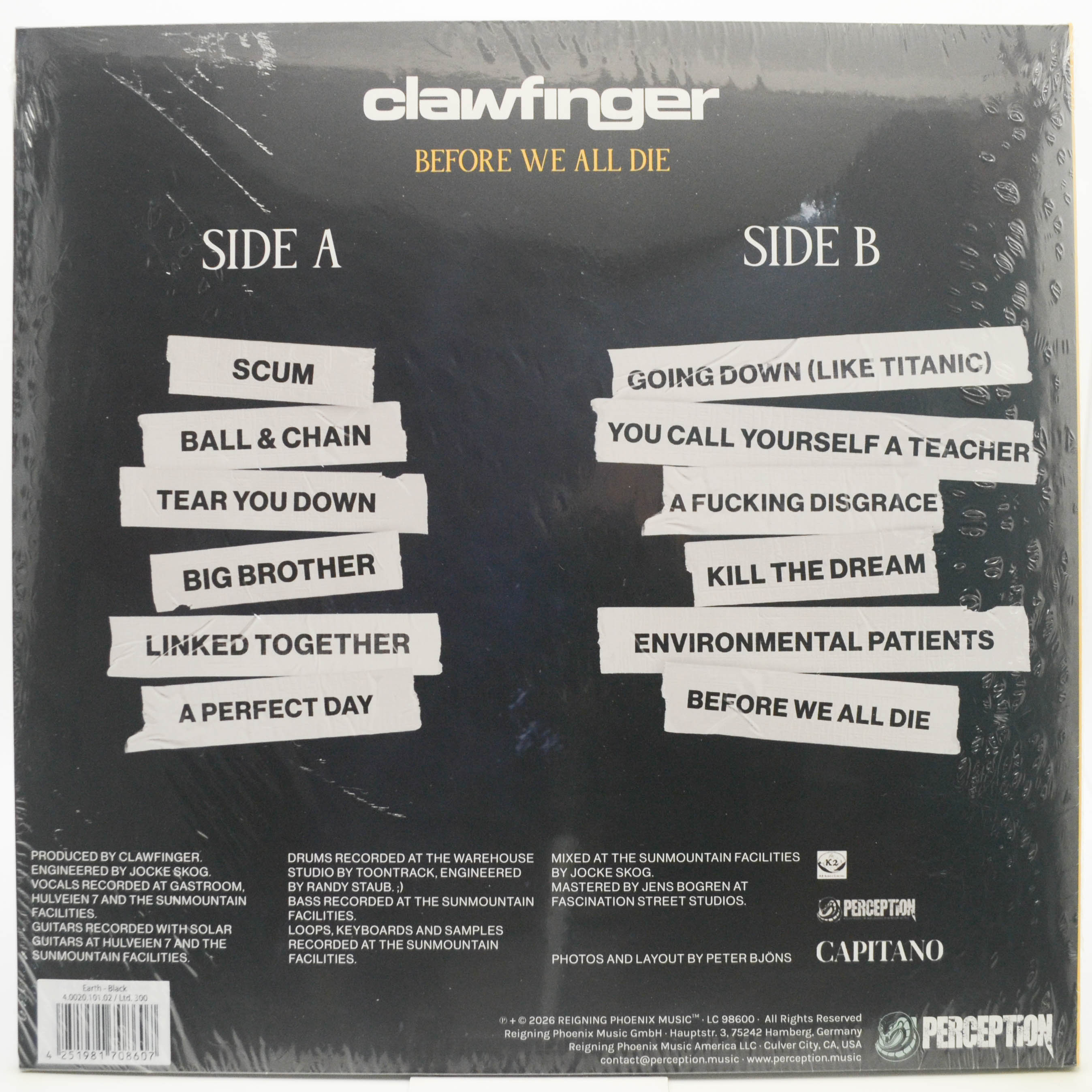 Clawfinger — Before We All Die, 2026