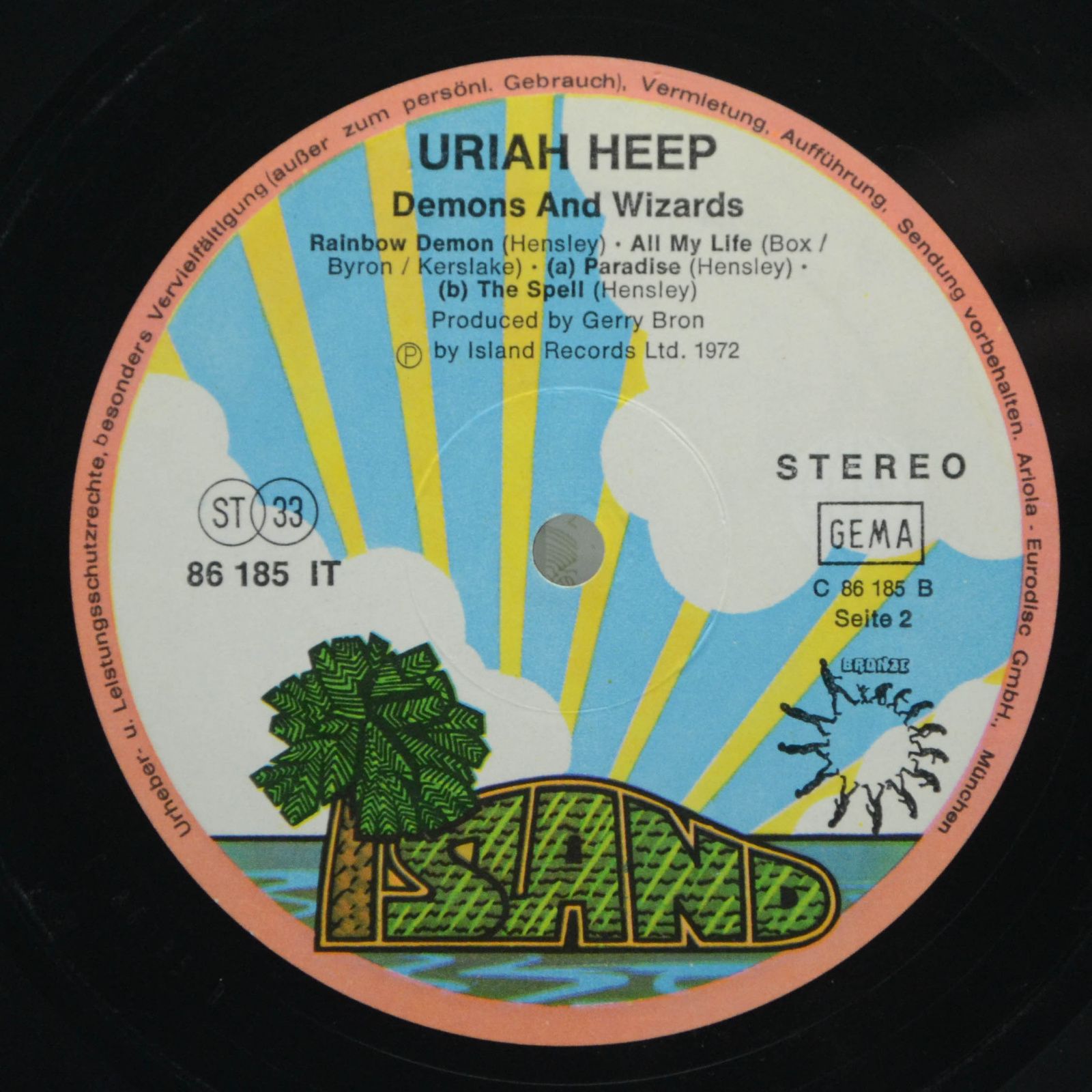 Uriah Heep — Demons And Wizards, 1972
