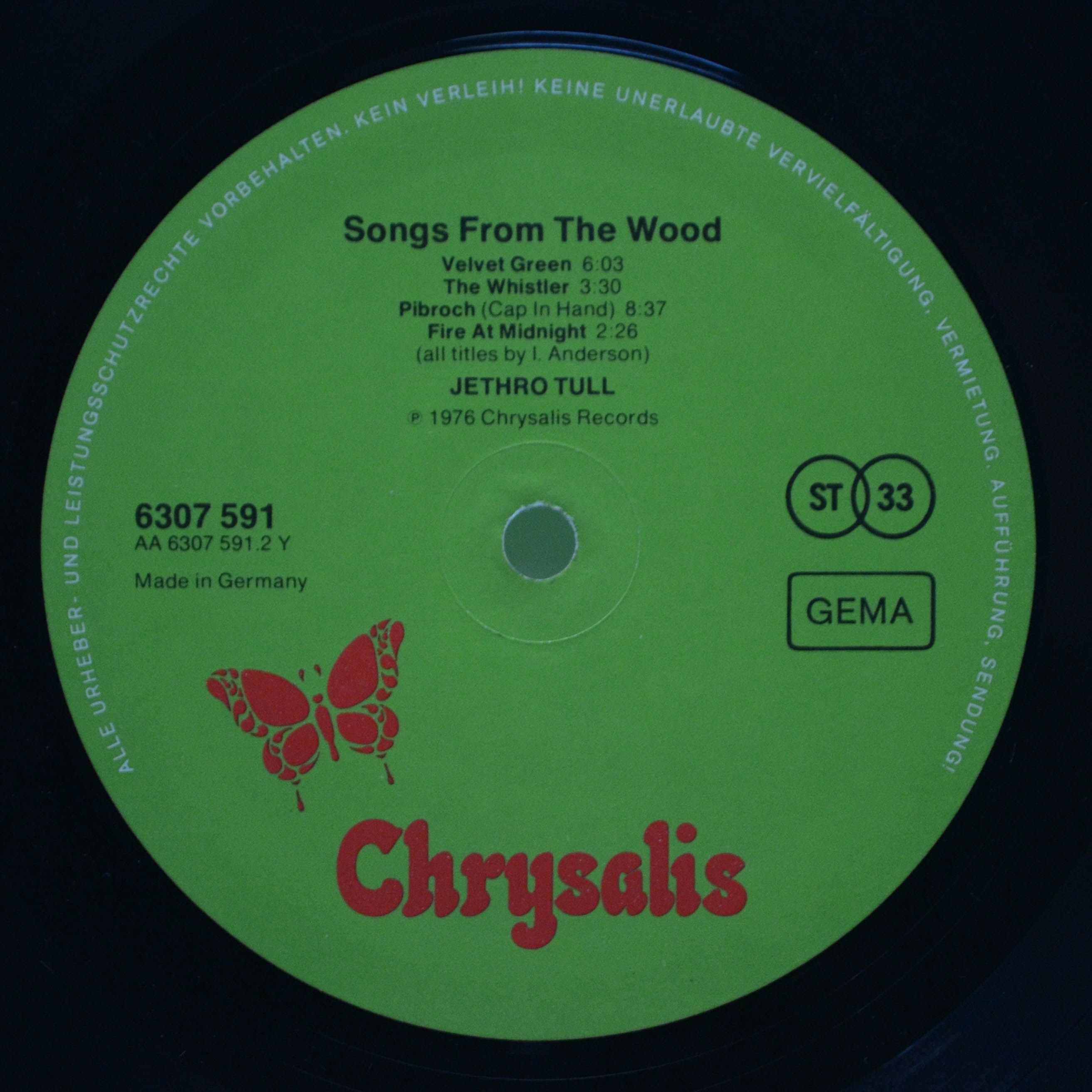 Jethro Tull — Songs From The Wood, 1977