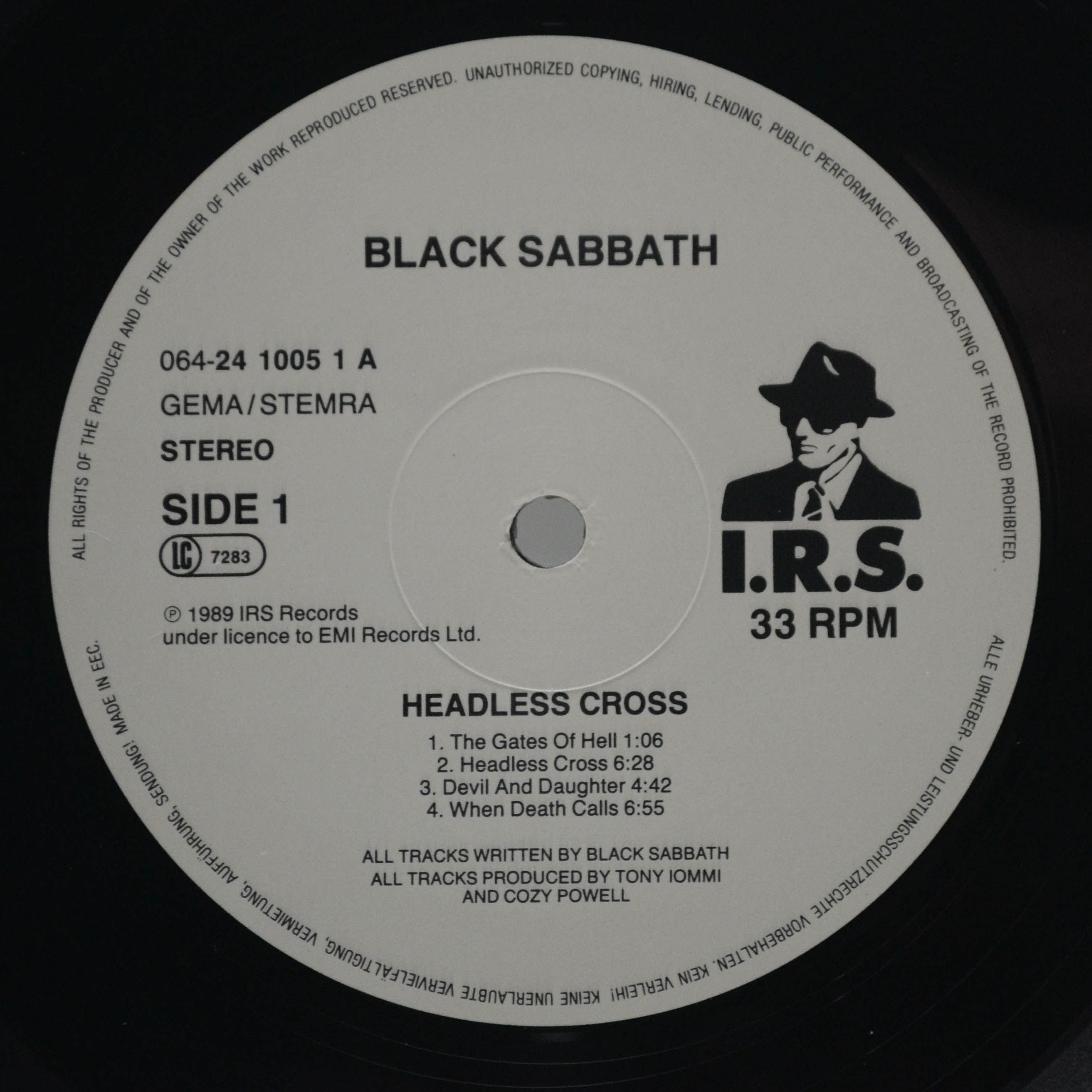 Black Sabbath — Headless Cross, 1989