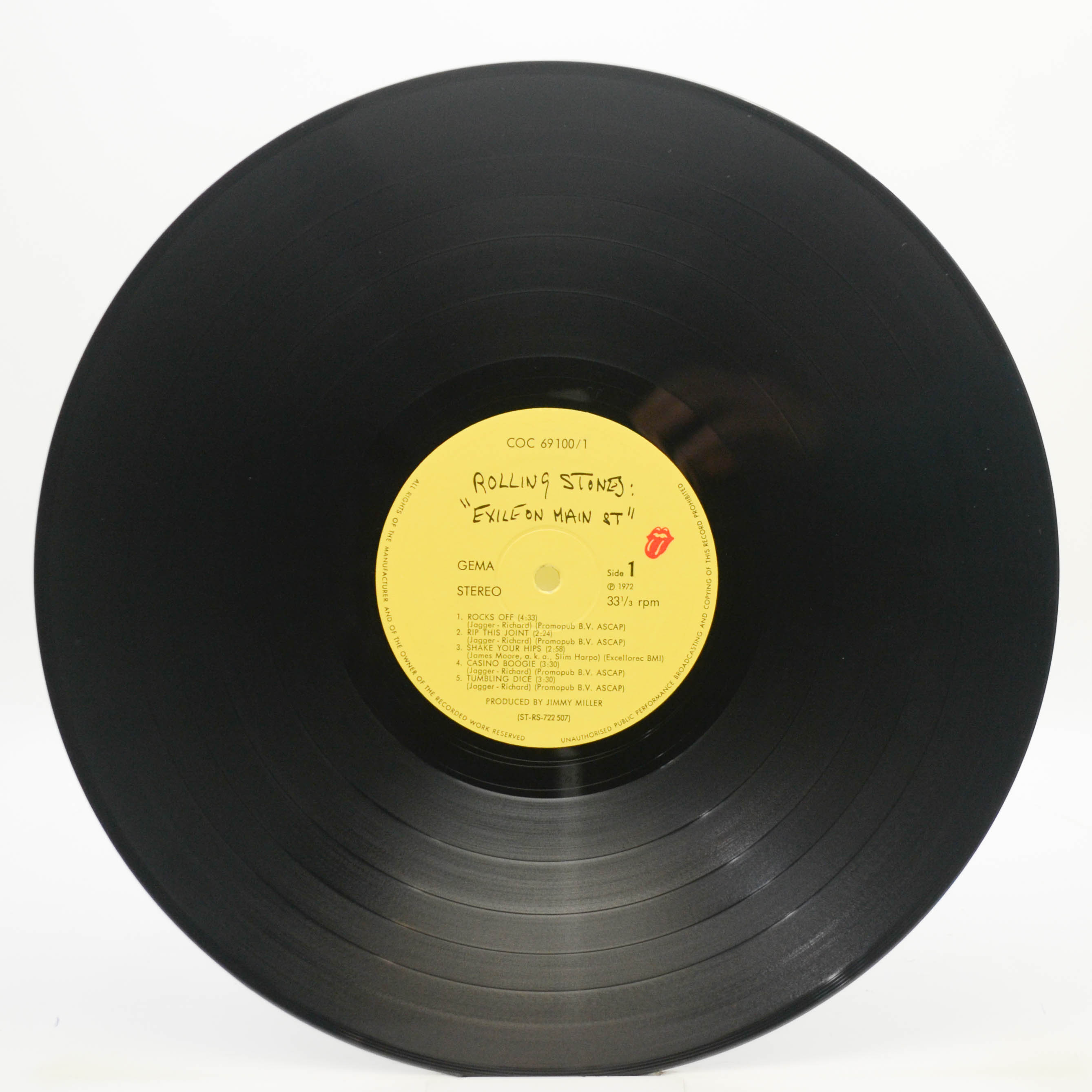 Rolling Stones — Exile On Main St (2LP), 1972