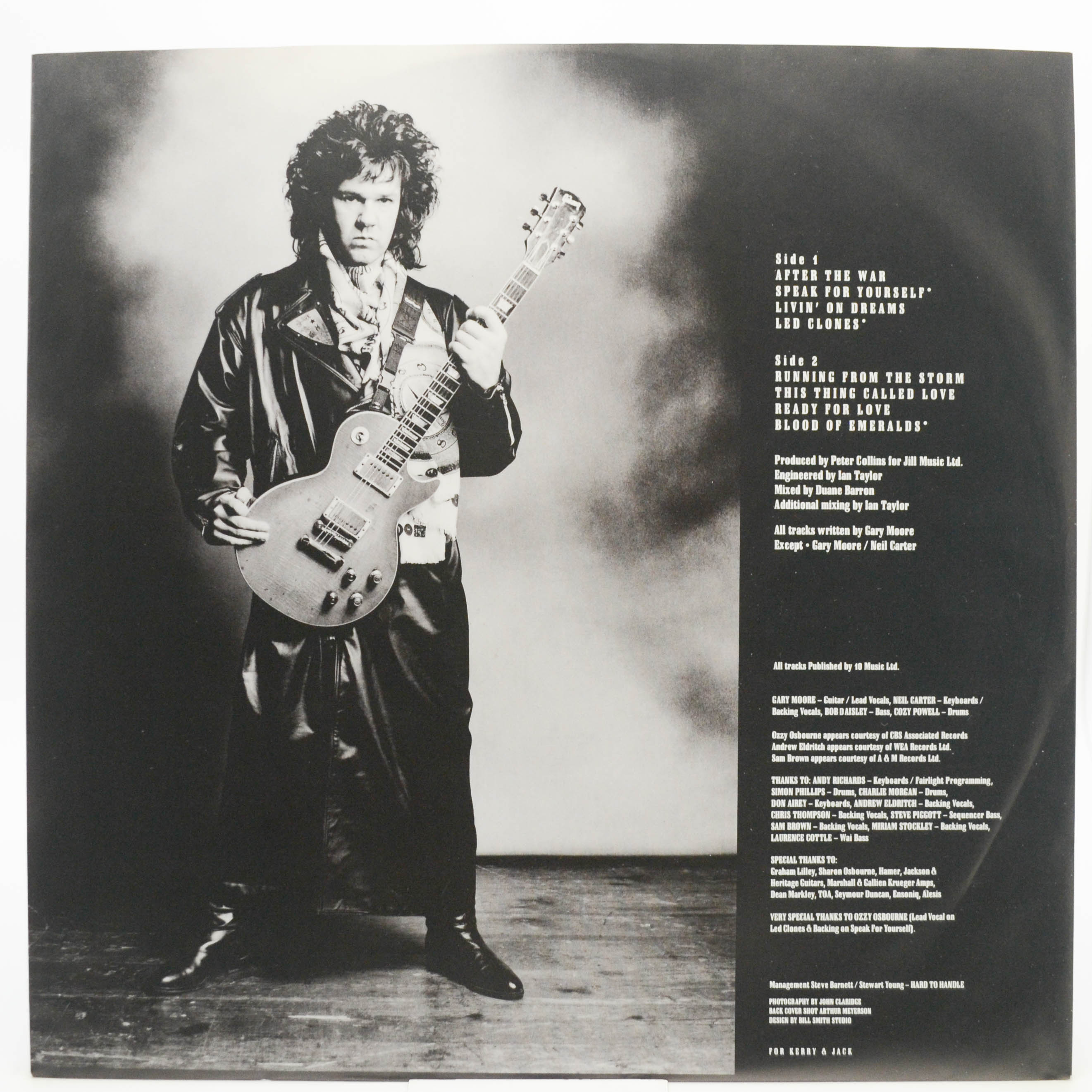 Виниловая пластинка Gary Moore — After The War, 1989