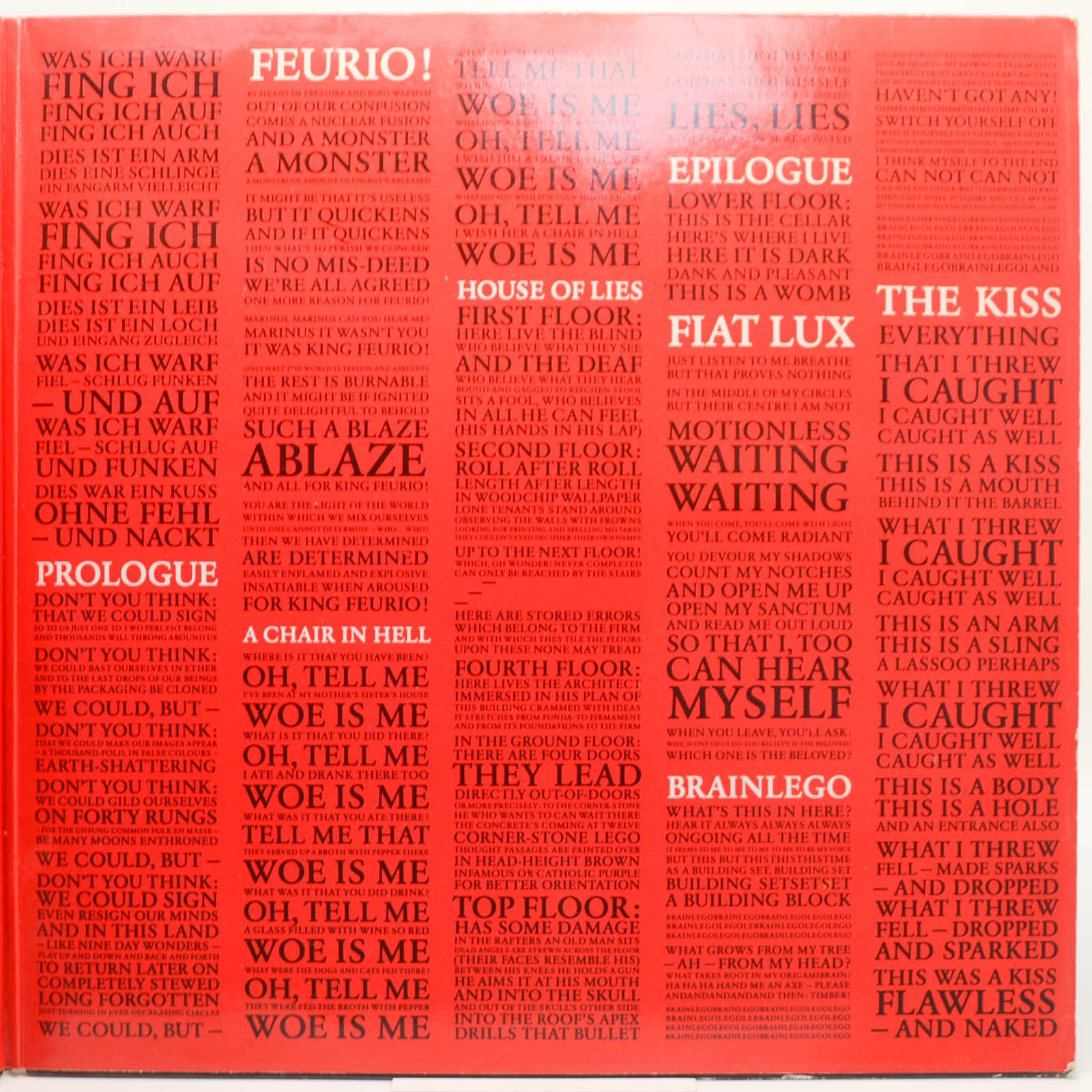 Einsturzende Neubauten — Haus Der Luege, 1989
