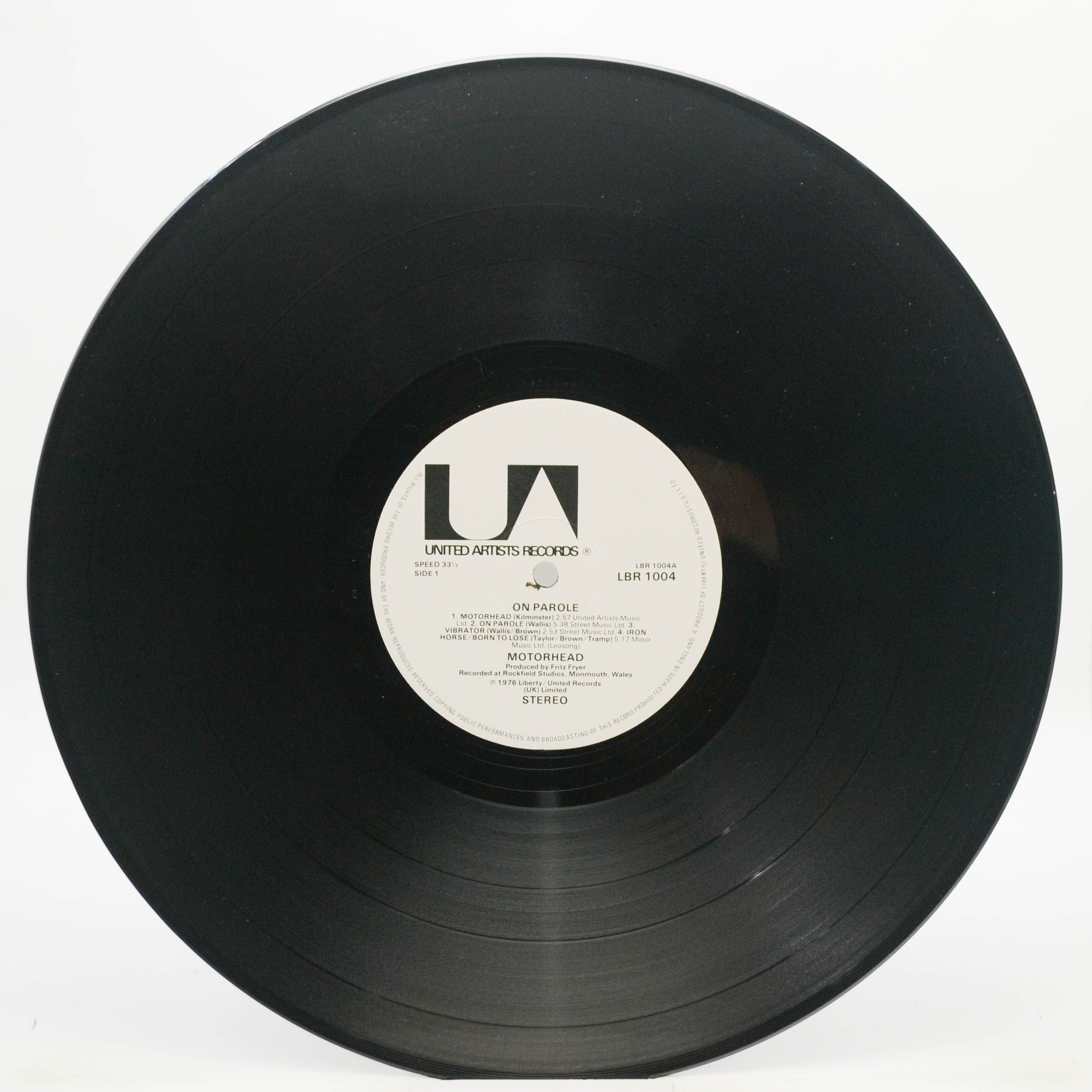 Motörhead — On Parole (1-st, UK), 1979